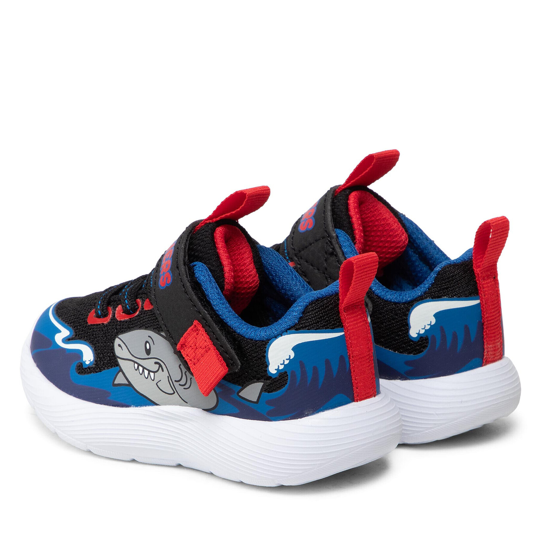 Skechers Sneakersy Shark Wave 407233N/BKBL Černá - Pepit.cz