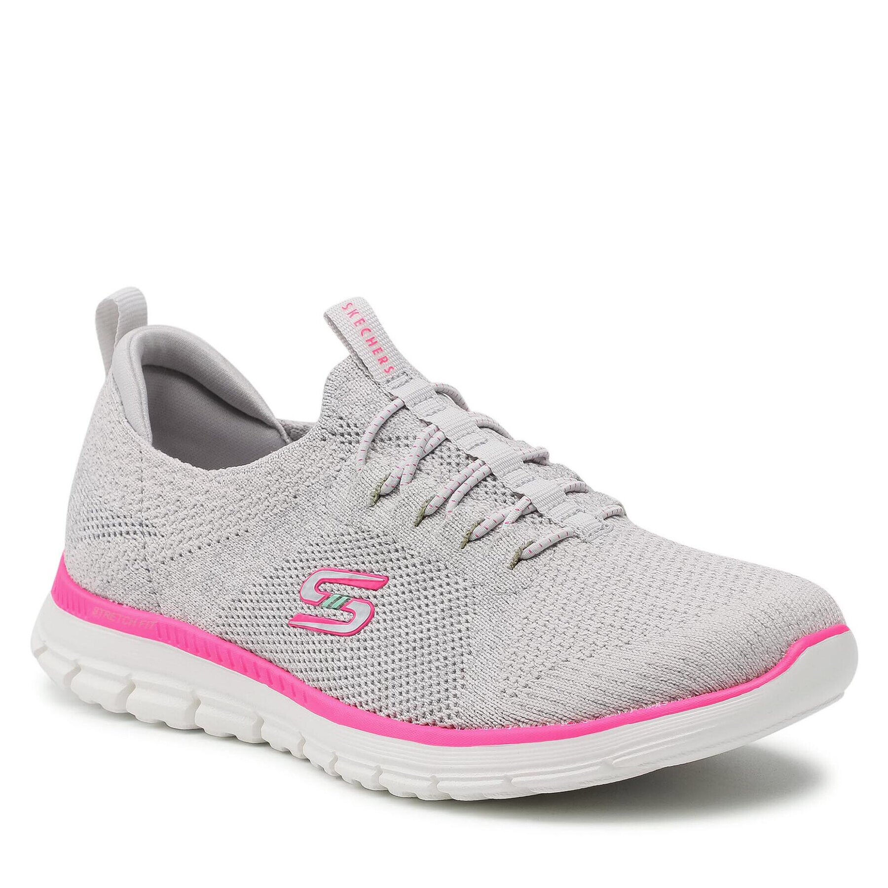 Skechers Sneakersy She's Magnificent 104075/LGHP Šedá - Pepit.cz