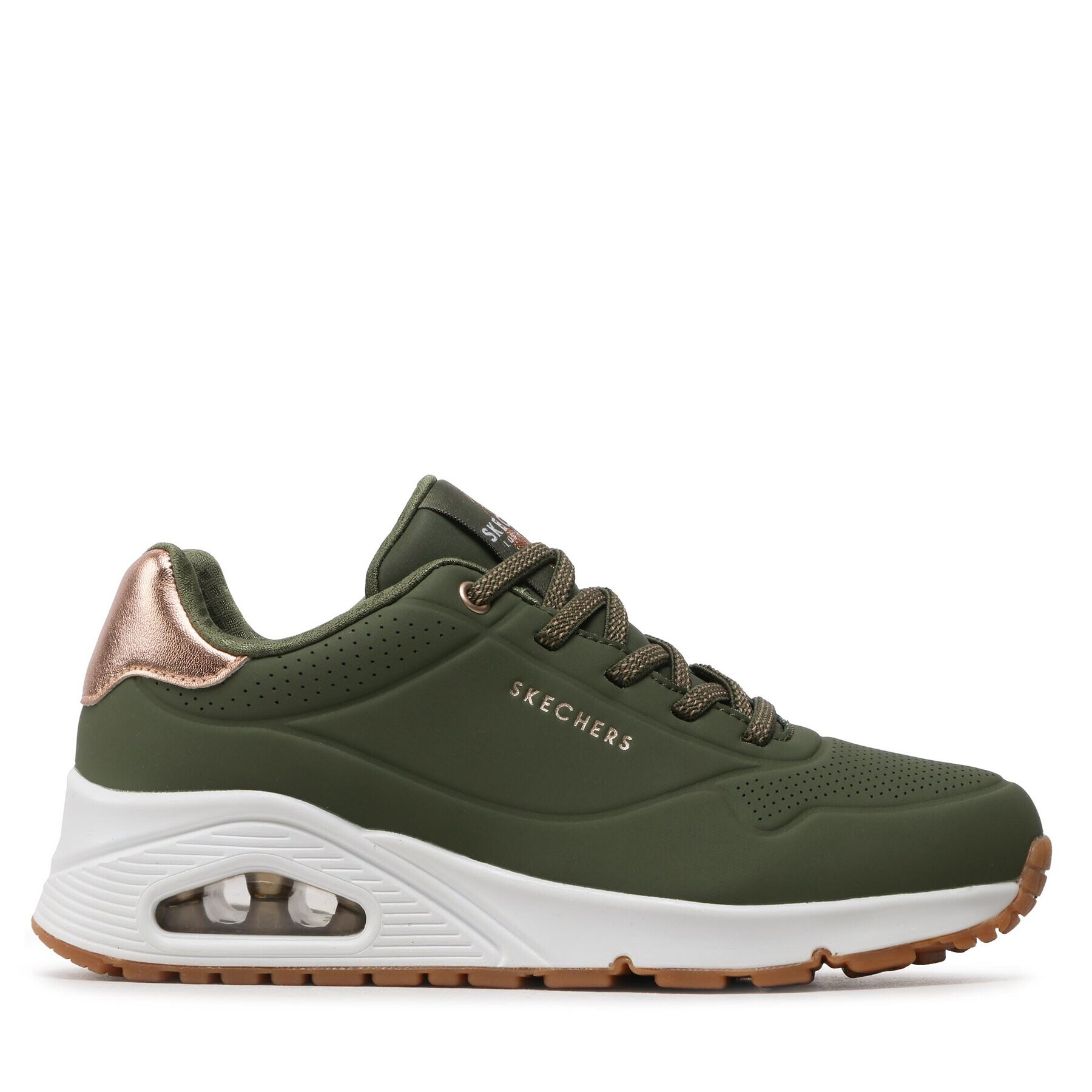 Skechers Sneakersy Shimmer Away 155196/OLV Khaki - Pepit.cz