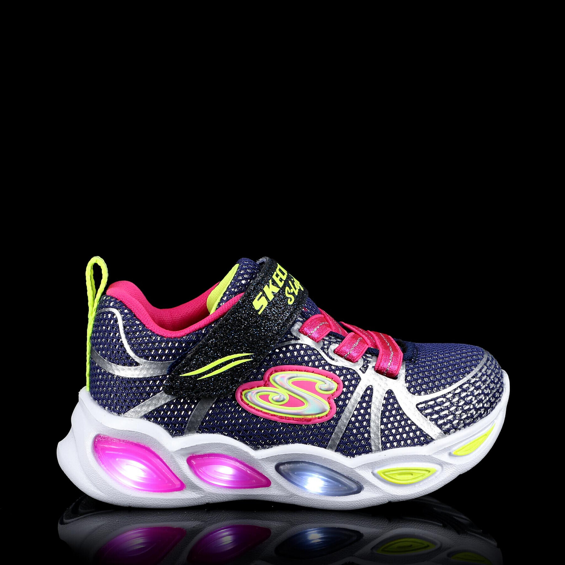 Skechers Sneakersy Shimmer Beams-Sporty 302042N/NVMT Tmavomodrá - Pepit.cz