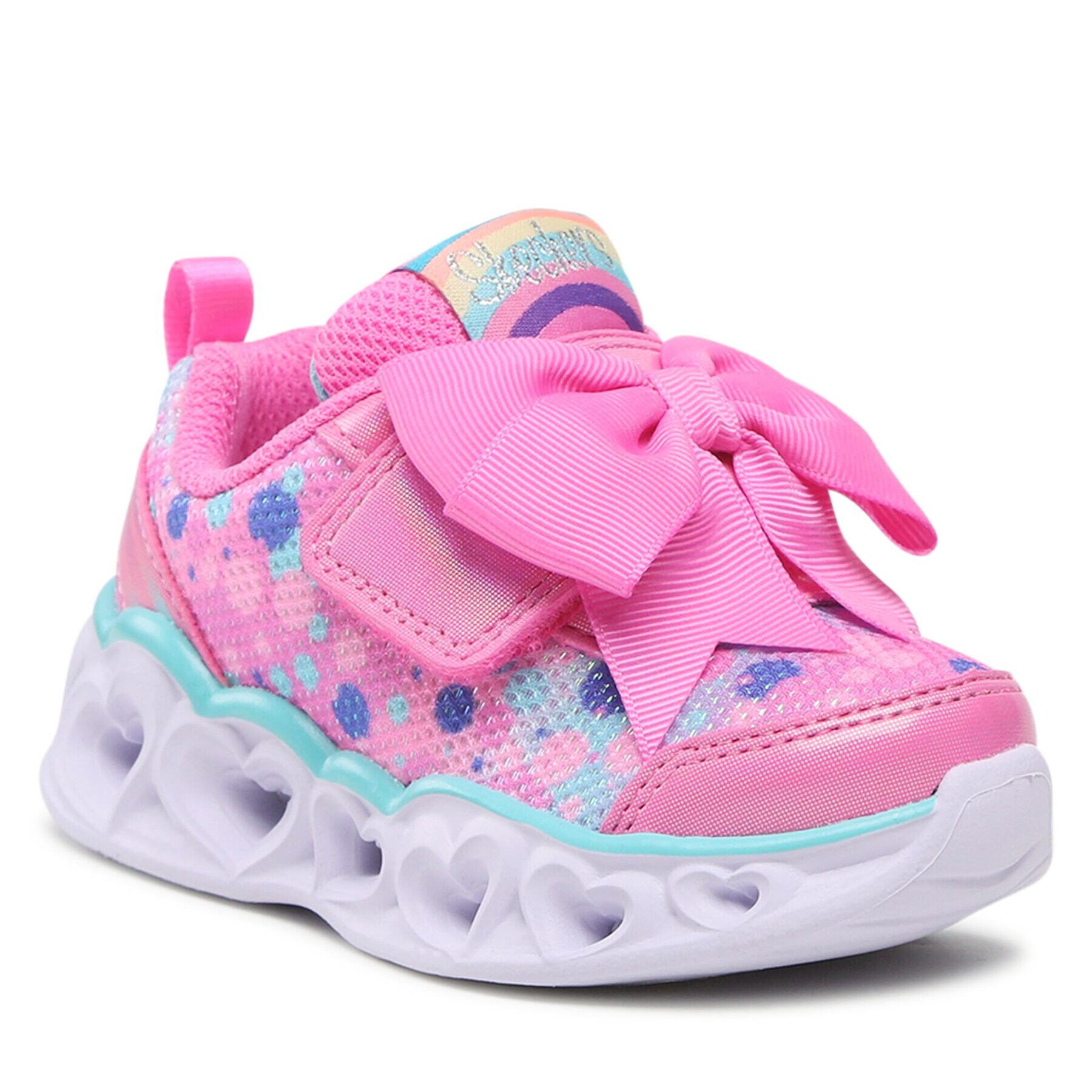 Skechers Sneakersy Sparkle Sparks 20265N/HPTQ Růžová - Pepit.cz