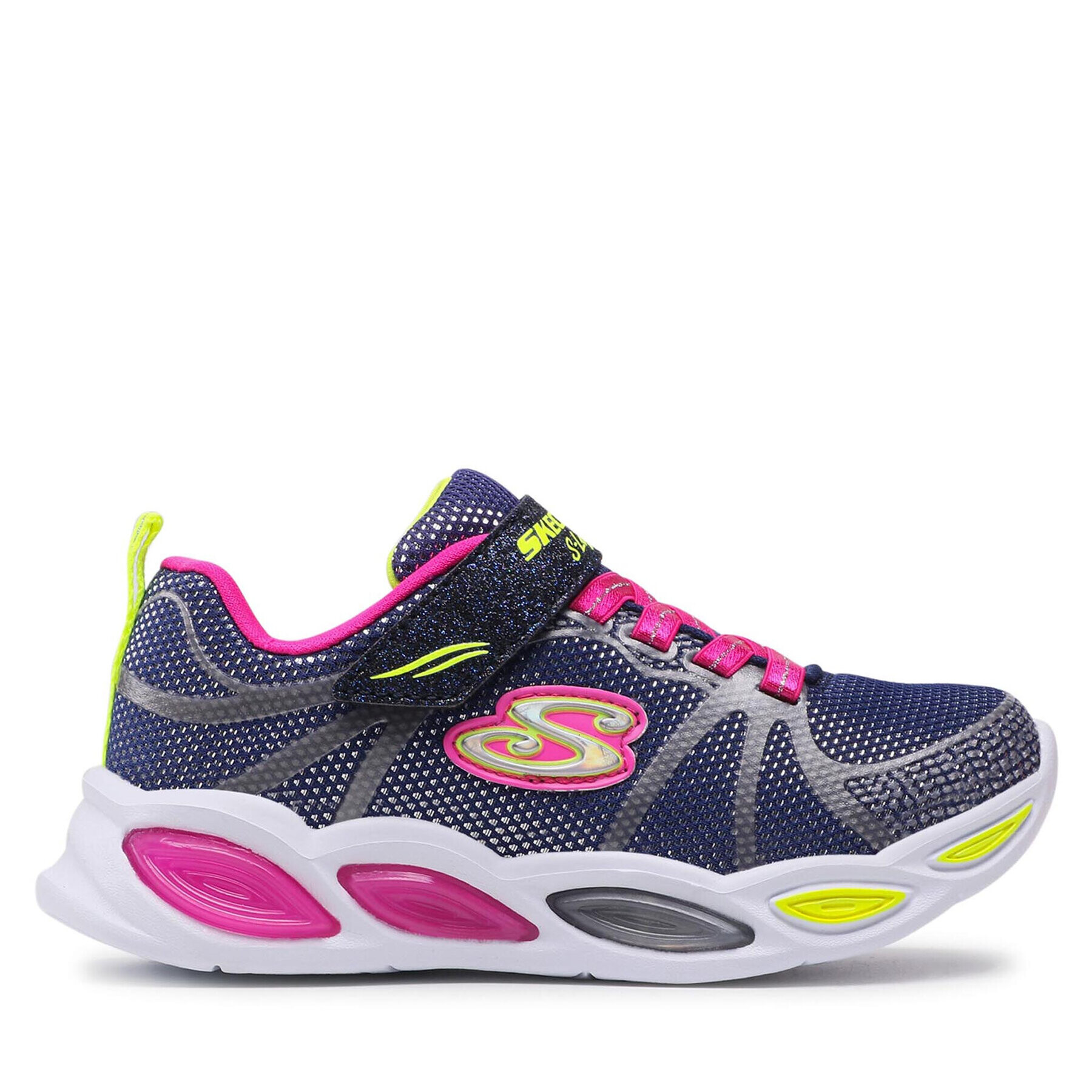 Skechers Sneakersy Sporty Glow 302042L/NVMT Tmavomodrá - Pepit.cz