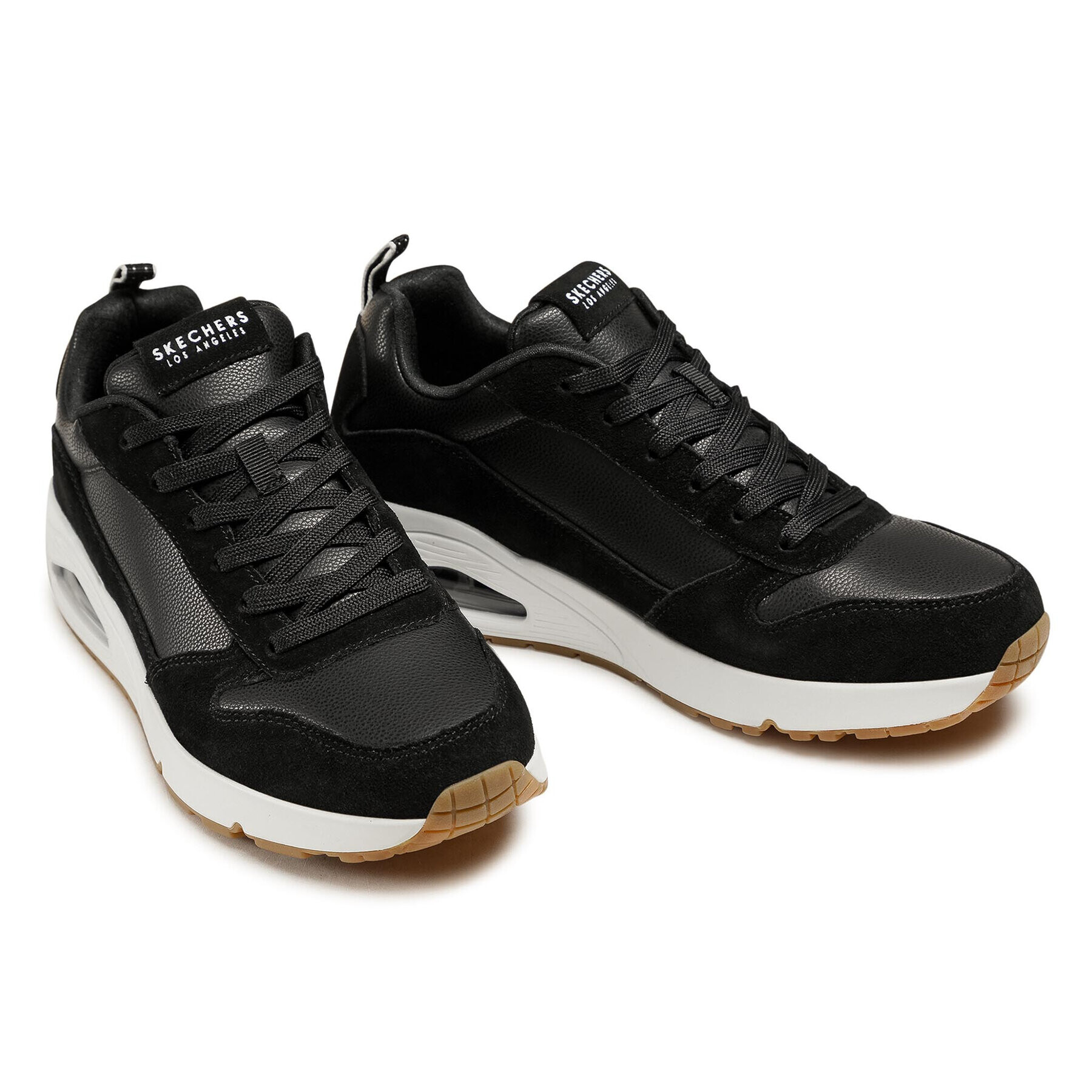 Skechers Sneakersy Stacre 52468/BKW Černá - Pepit.cz