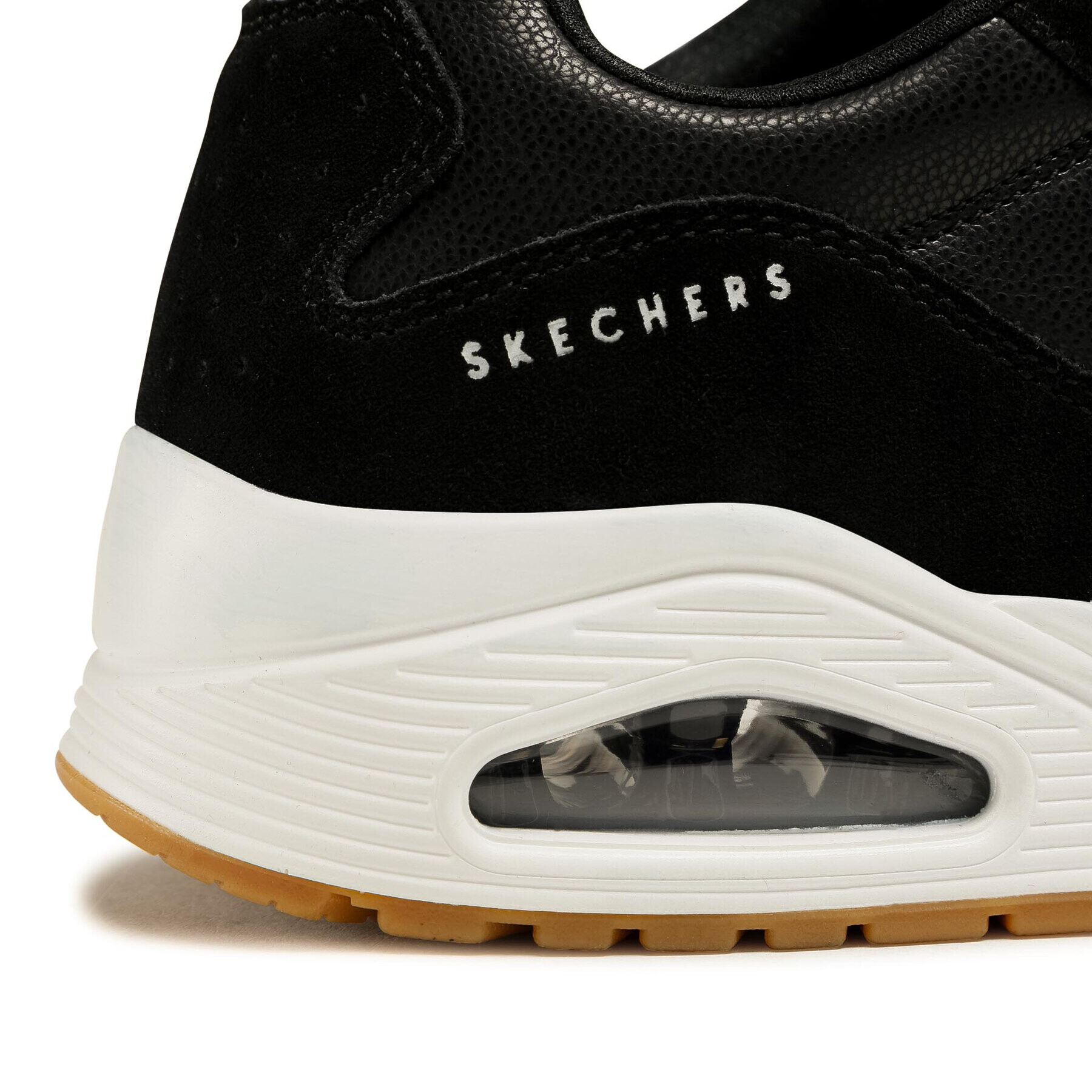 Skechers Sneakersy Stacre 52468/BKW Černá - Pepit.cz