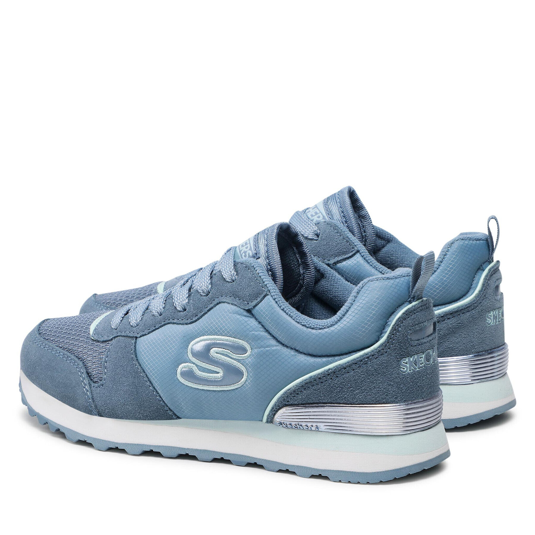 Skechers Sneakersy Step N Fly 155287/SLT Modrá - Pepit.cz