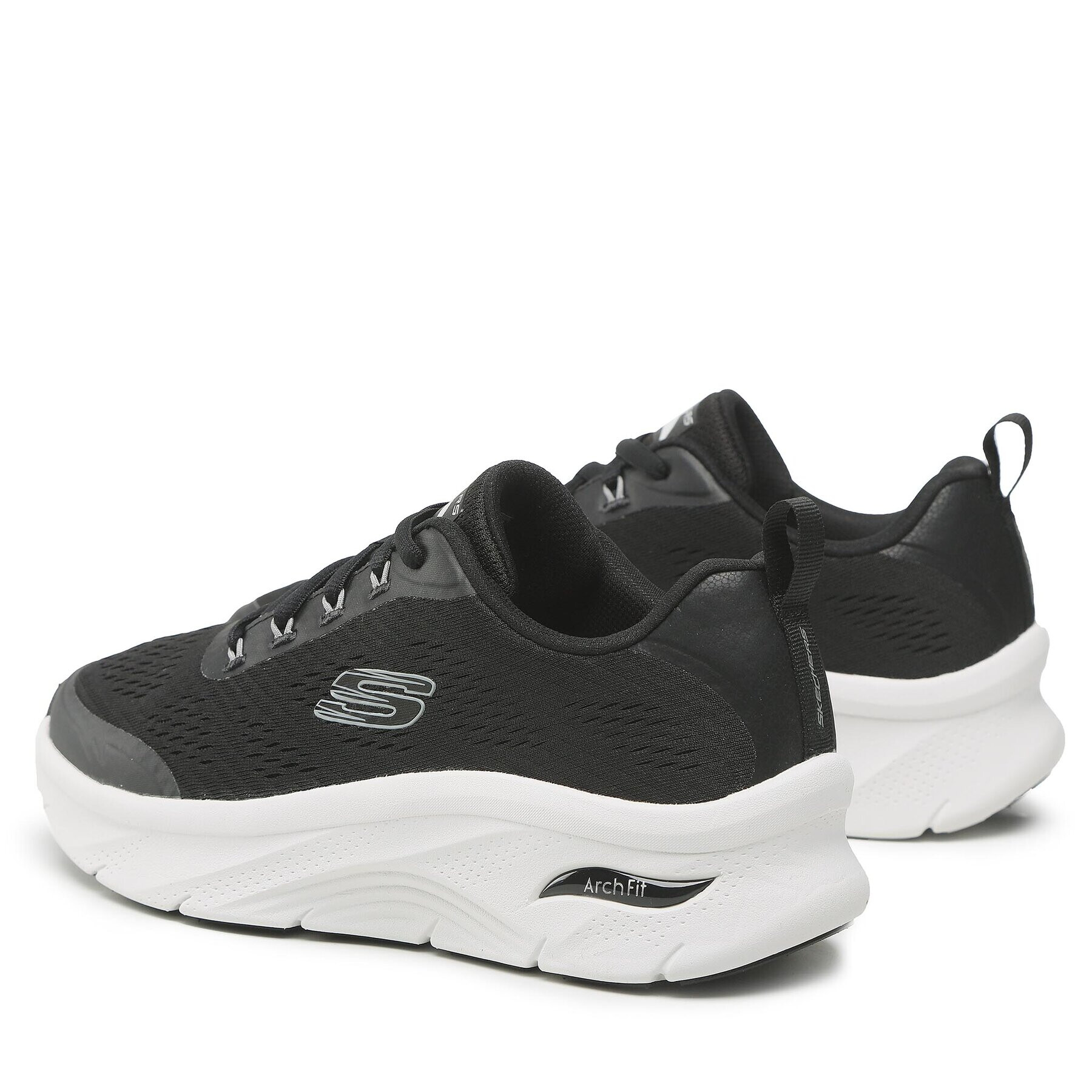 Skechers Sneakersy Sumner 232502/BKW Černá - Pepit.cz