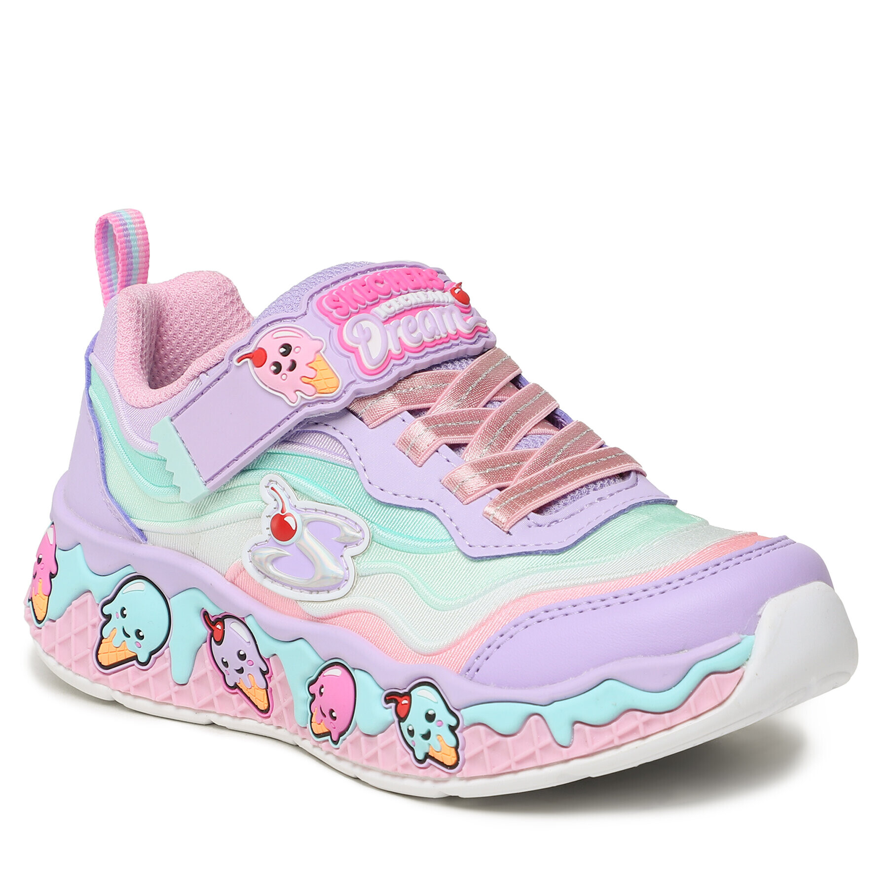 Skechers Sneakersy Sundae Sweeties 303625L Fialová - Pepit.cz