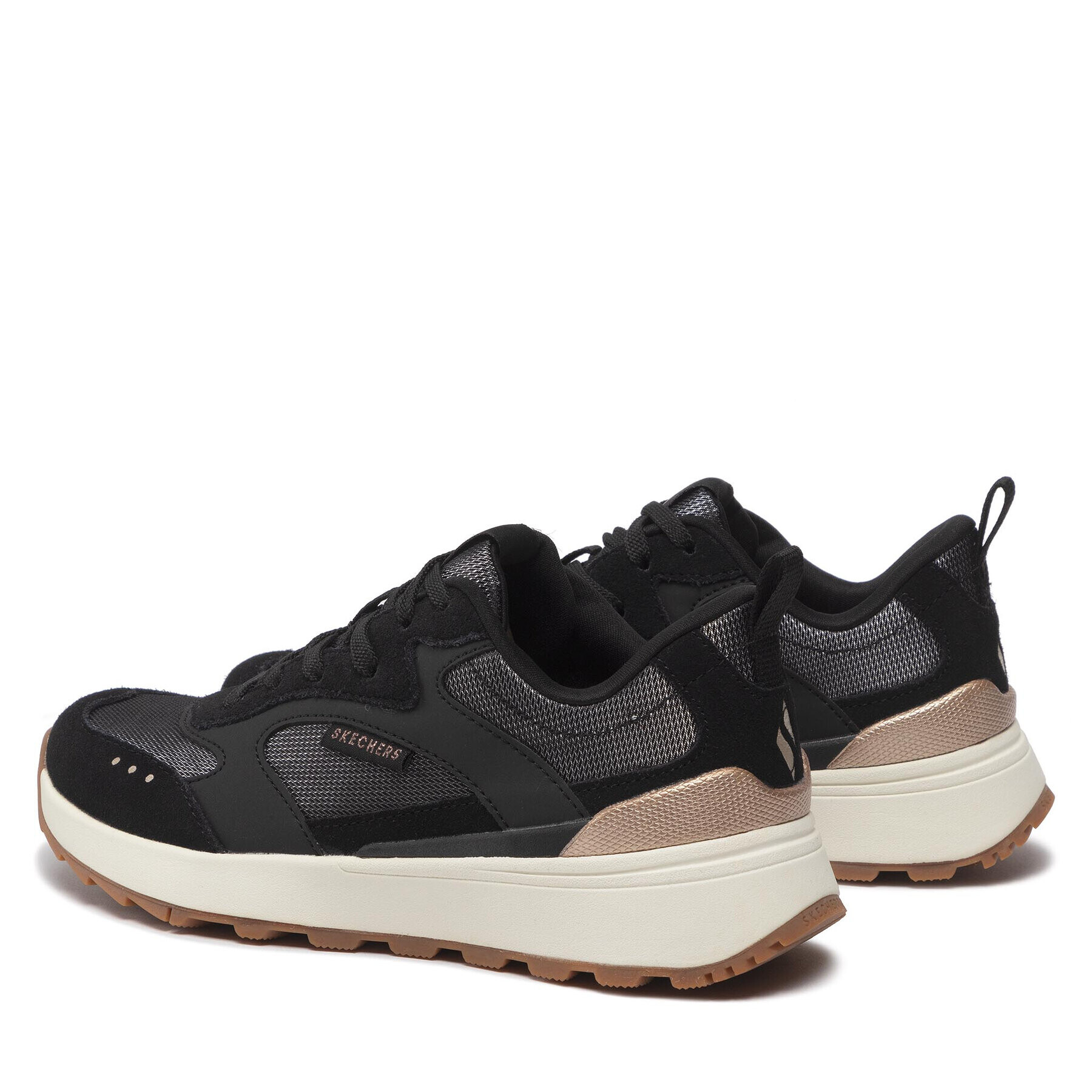 Skechers Sneakersy Sunshine Steps 155423/BLK Černá - Pepit.cz