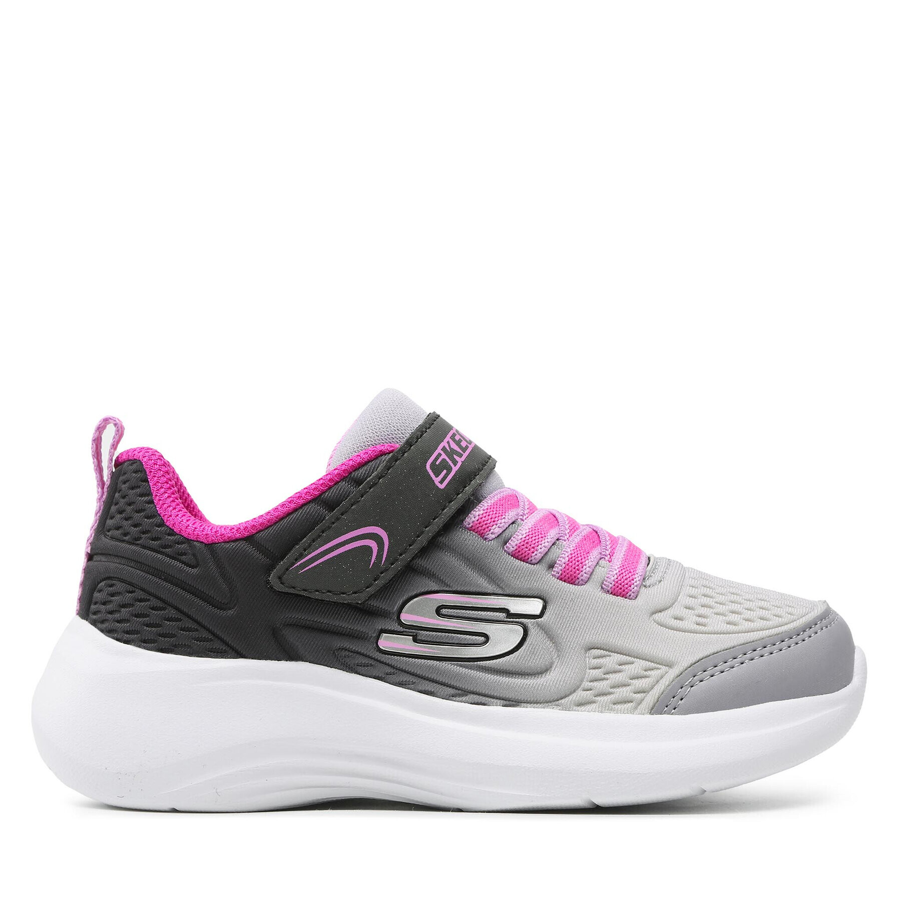 Skechers Sneakersy Sweet Swirl 302474L/BKMT Šedá - Pepit.cz