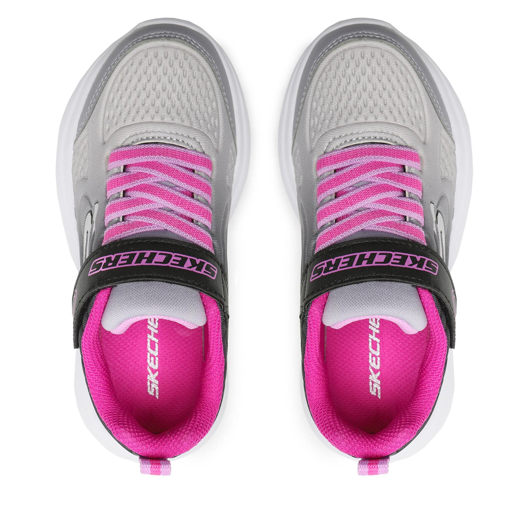 Skechers Sneakersy Sweet Swirl 302474L/BKMT Šedá - Pepit.cz