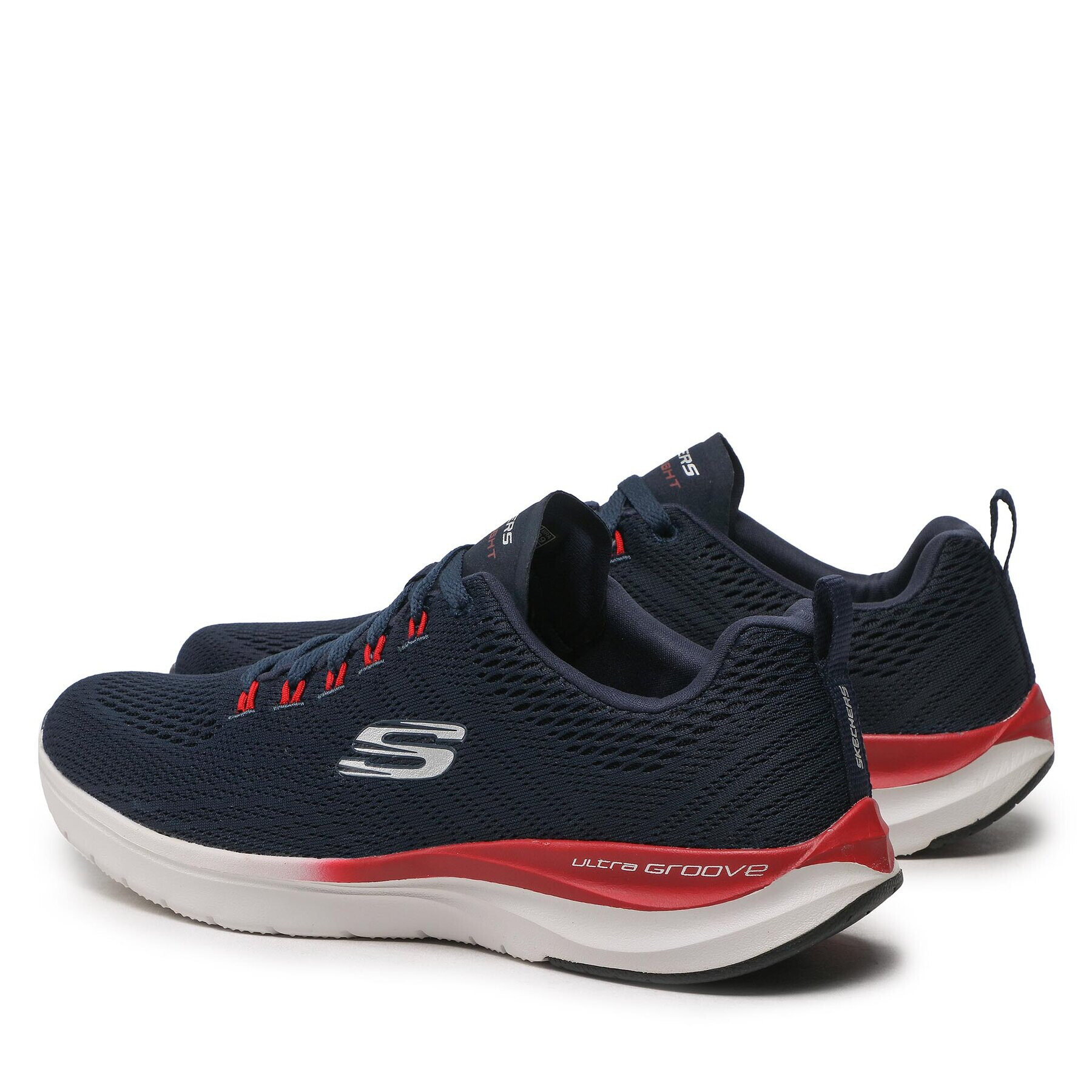 Skechers Sneakersy Templar 232032/NVRD Tmavomodrá - Pepit.cz