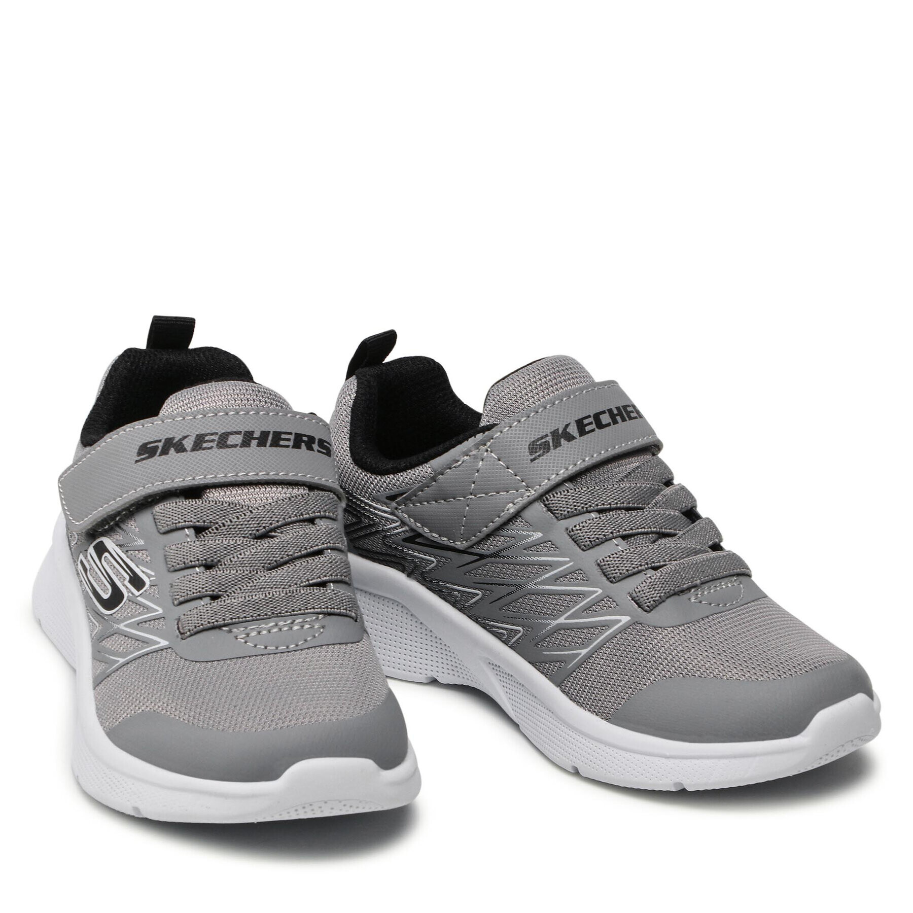 Skechers Sneakersy Texlor 403770L/GYBK Šedá - Pepit.cz