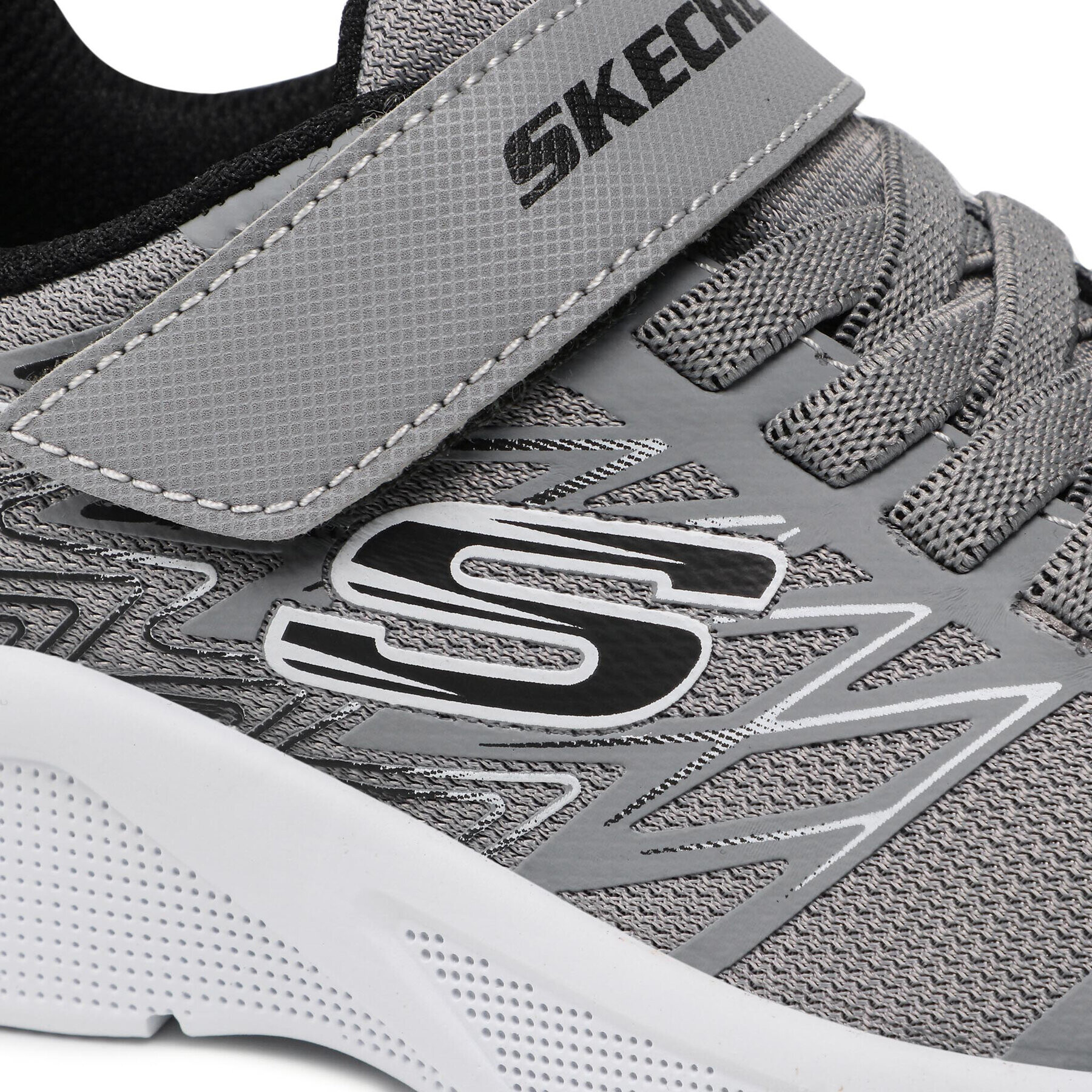 Skechers Sneakersy Texlor 403770L/GYBK Šedá - Pepit.cz