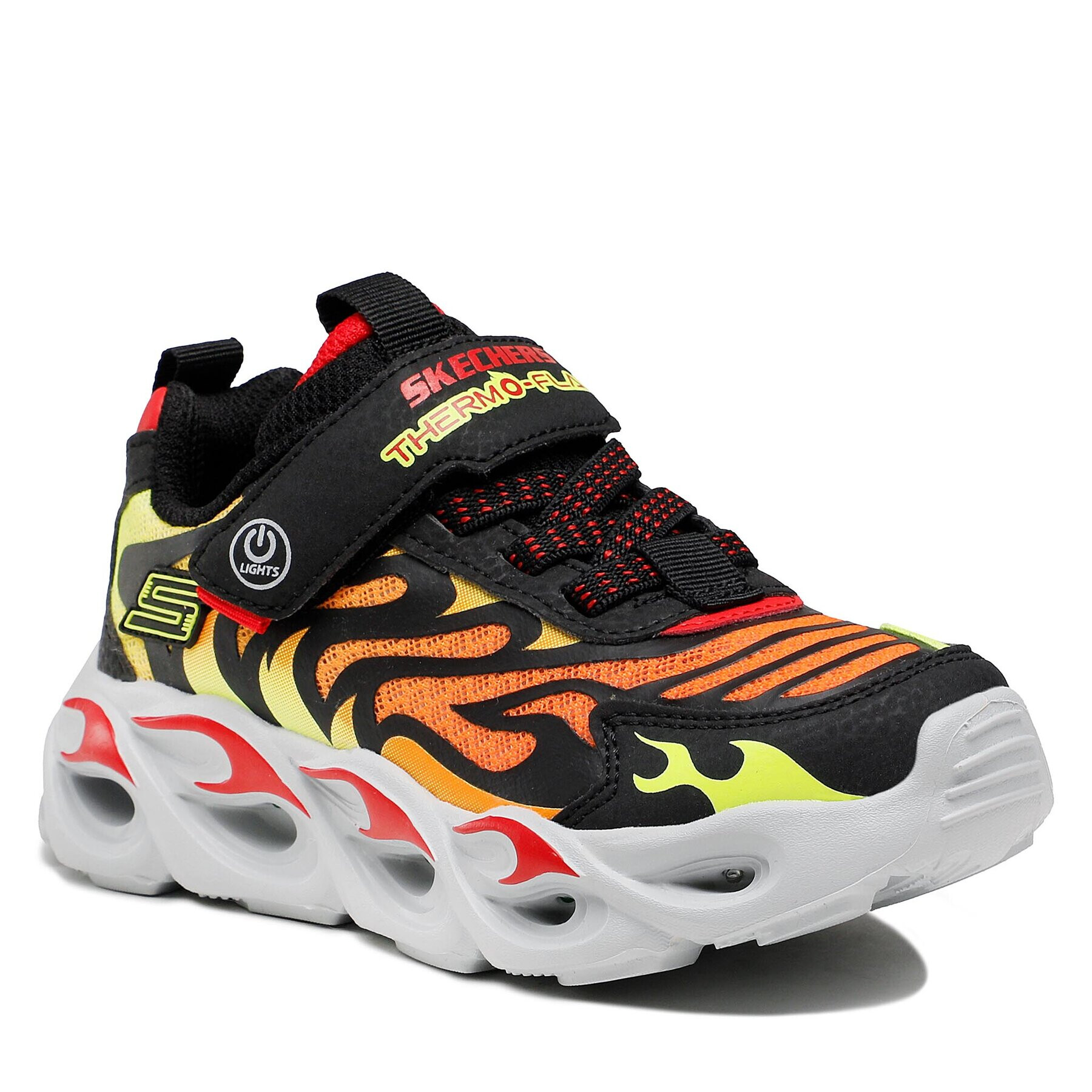 Skechers Sneakersy Thermo Flash 400106L/BKRD Oranžová - Pepit.cz