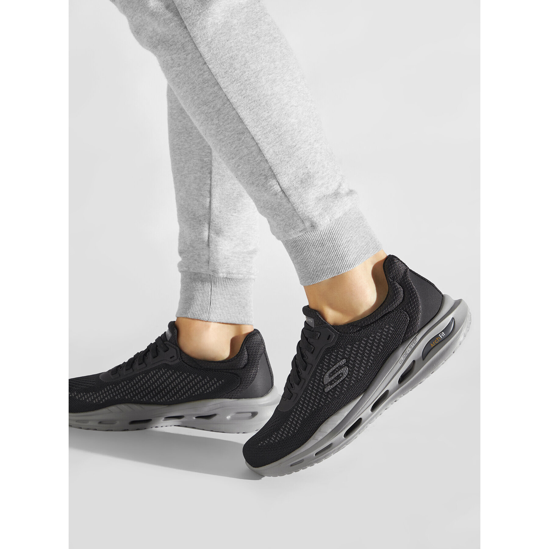 Skechers Sneakersy Trayver 210434/BLK Černá - Pepit.cz