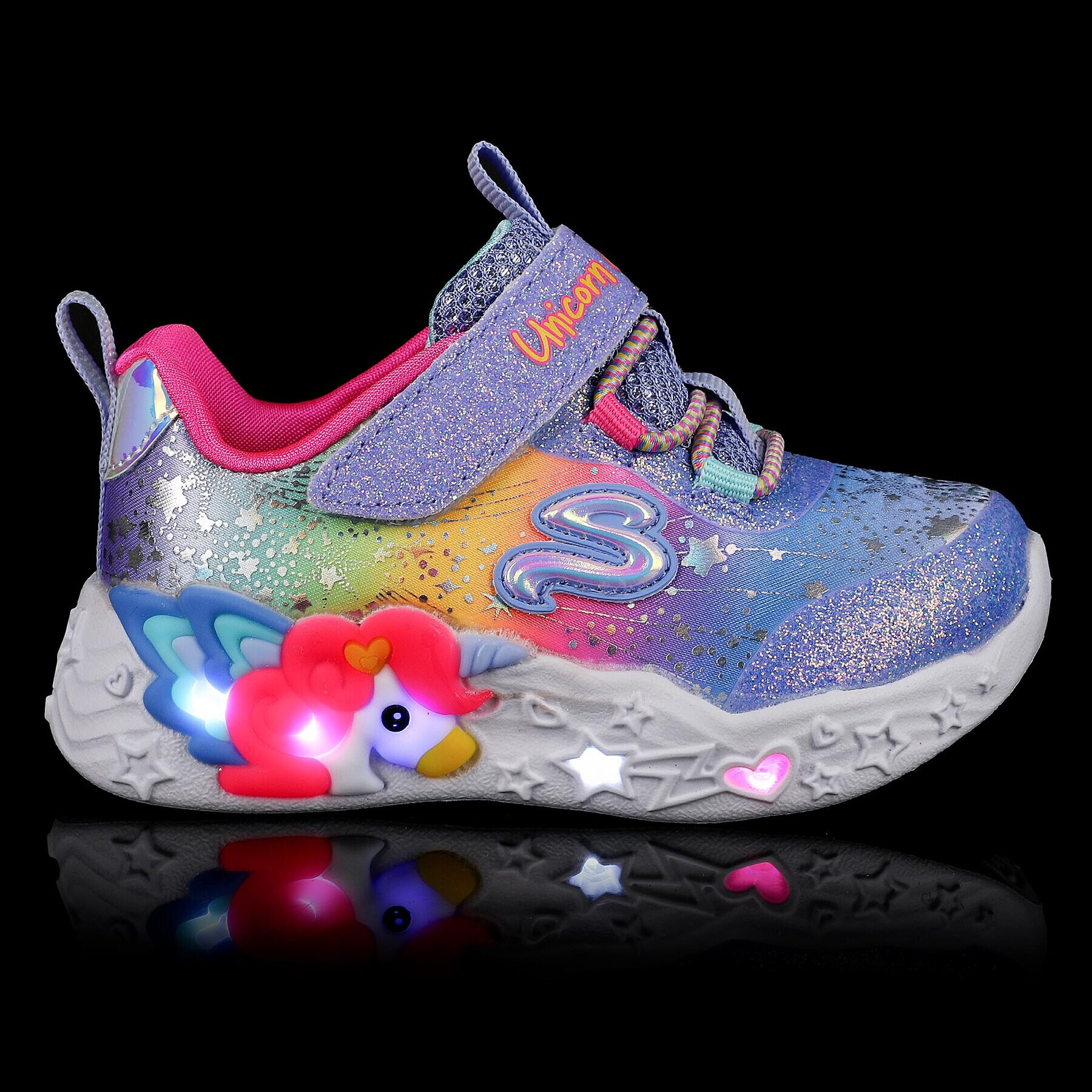 Skechers Sneakersy Twilight Dream 302681N/BLMT Fialová - Pepit.cz