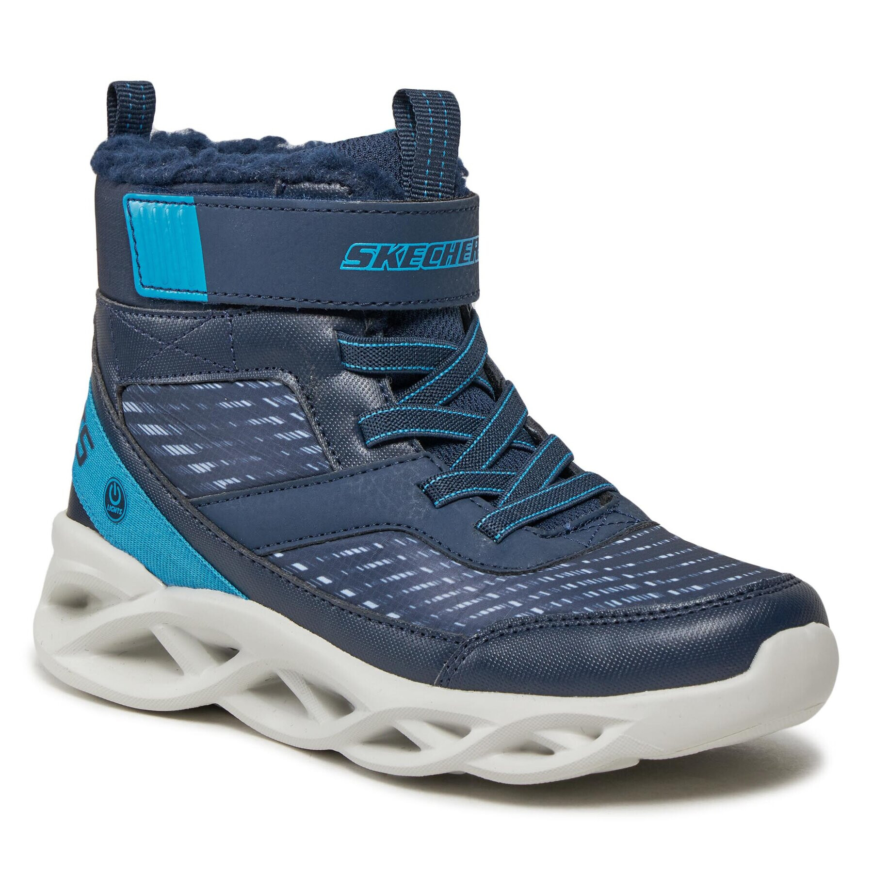 Skechers Sneakersy Twisted-Brights 401651L/NVBL Modrá - Pepit.cz