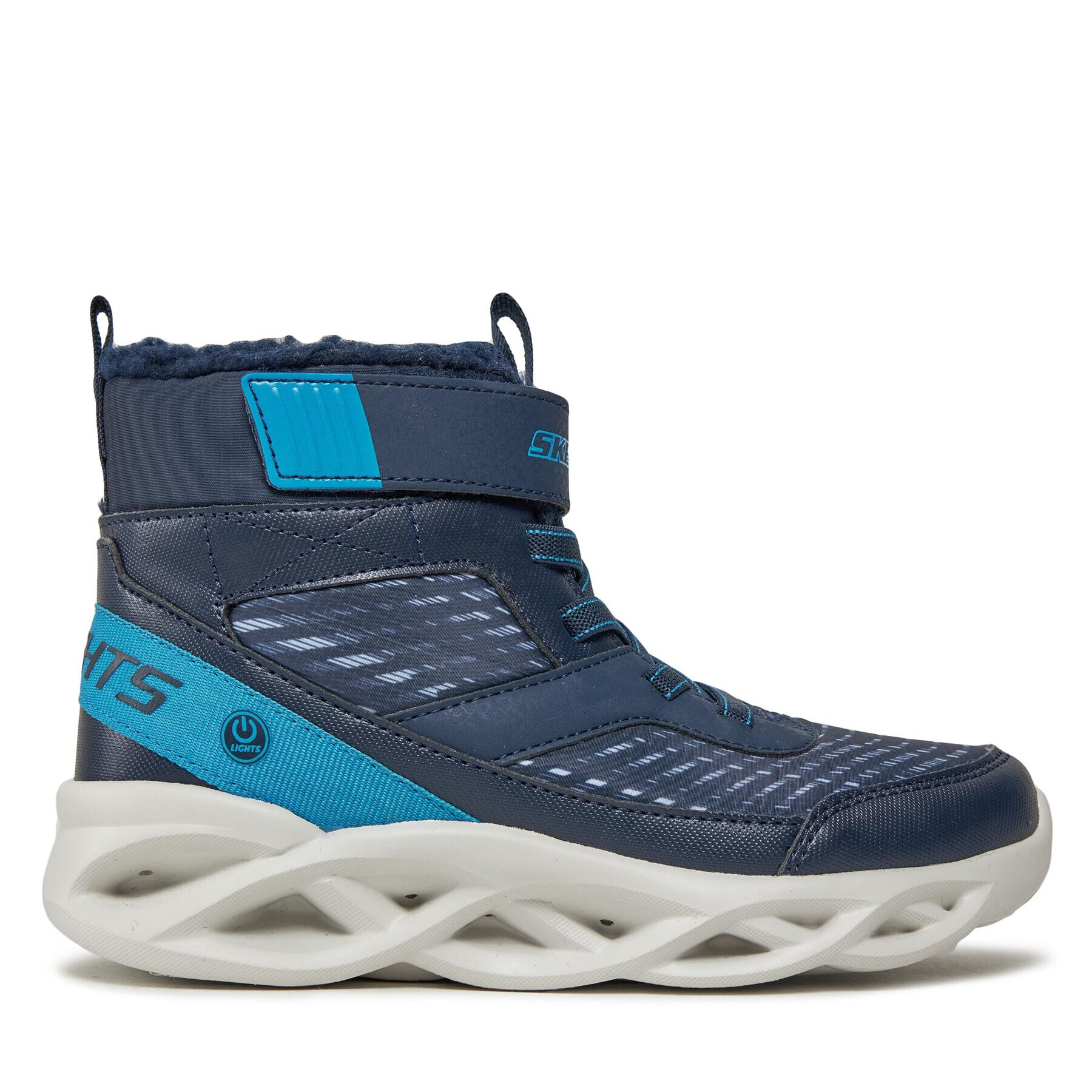 Skechers Sneakersy Twisted-Brights 401651L/NVBL Modrá - Pepit.cz