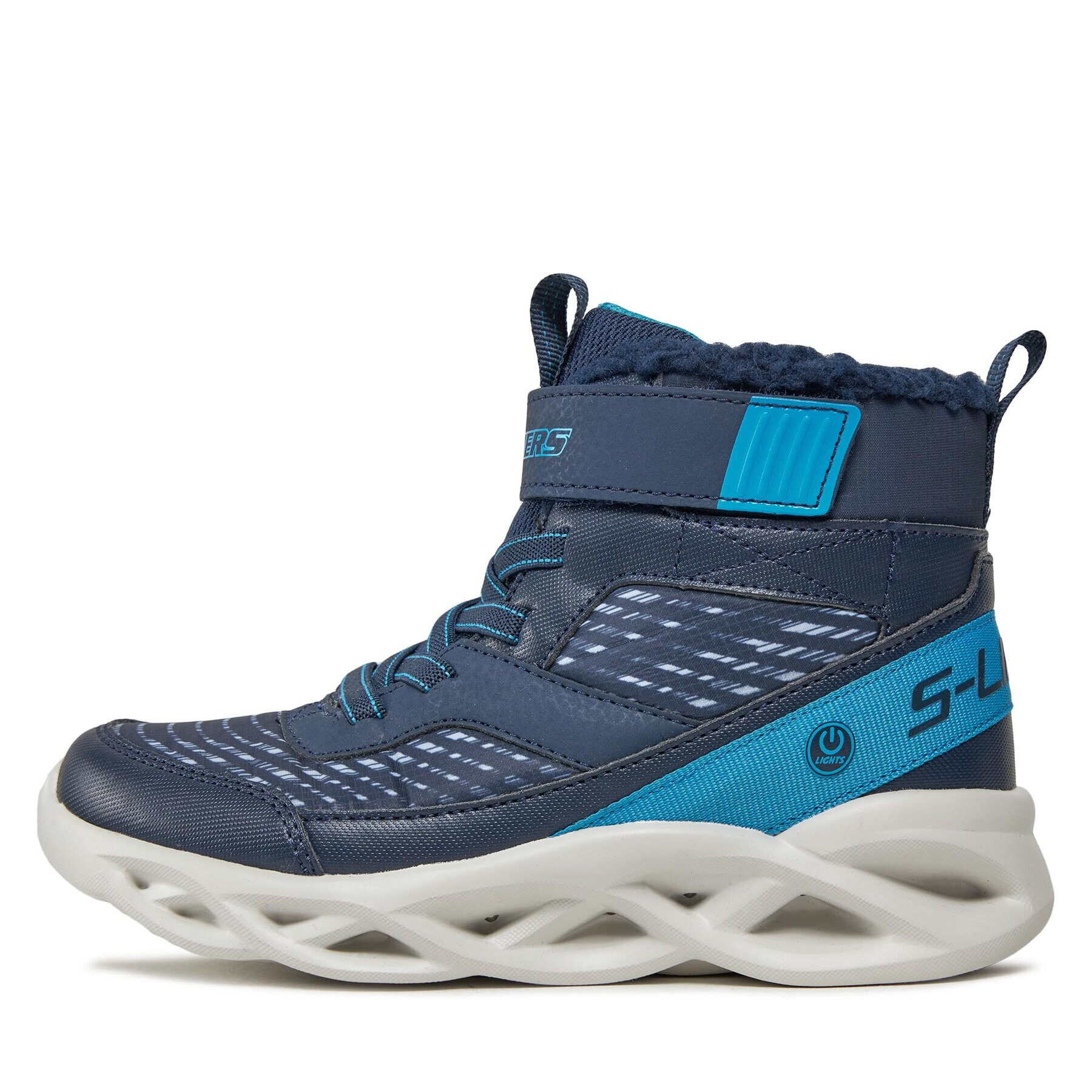 Skechers Sneakersy Twisted-Brights 401651L/NVBL Modrá - Pepit.cz