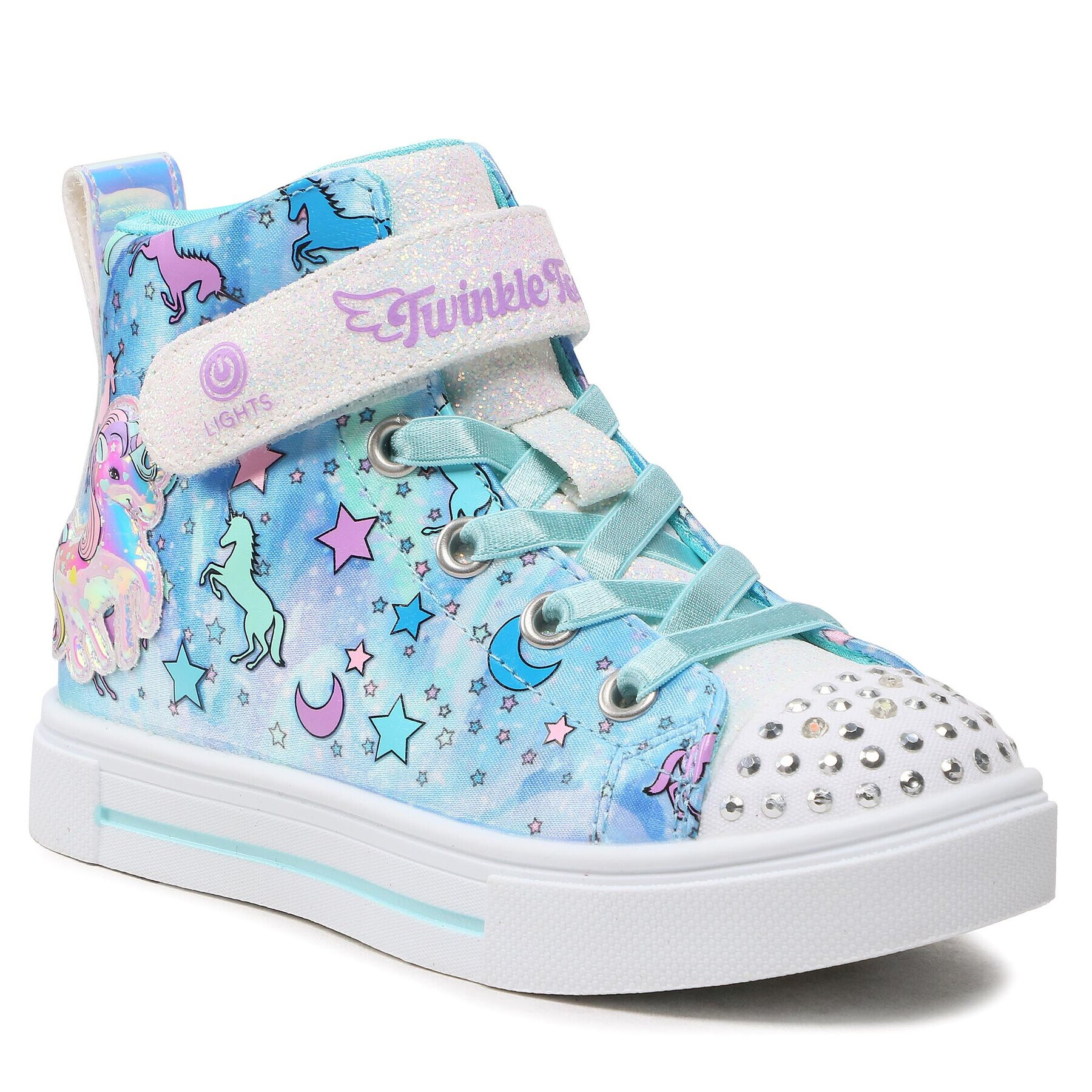 Skechers Sneakersy Unicorn Daydream 314800L/BLMT Modrá - Pepit.cz