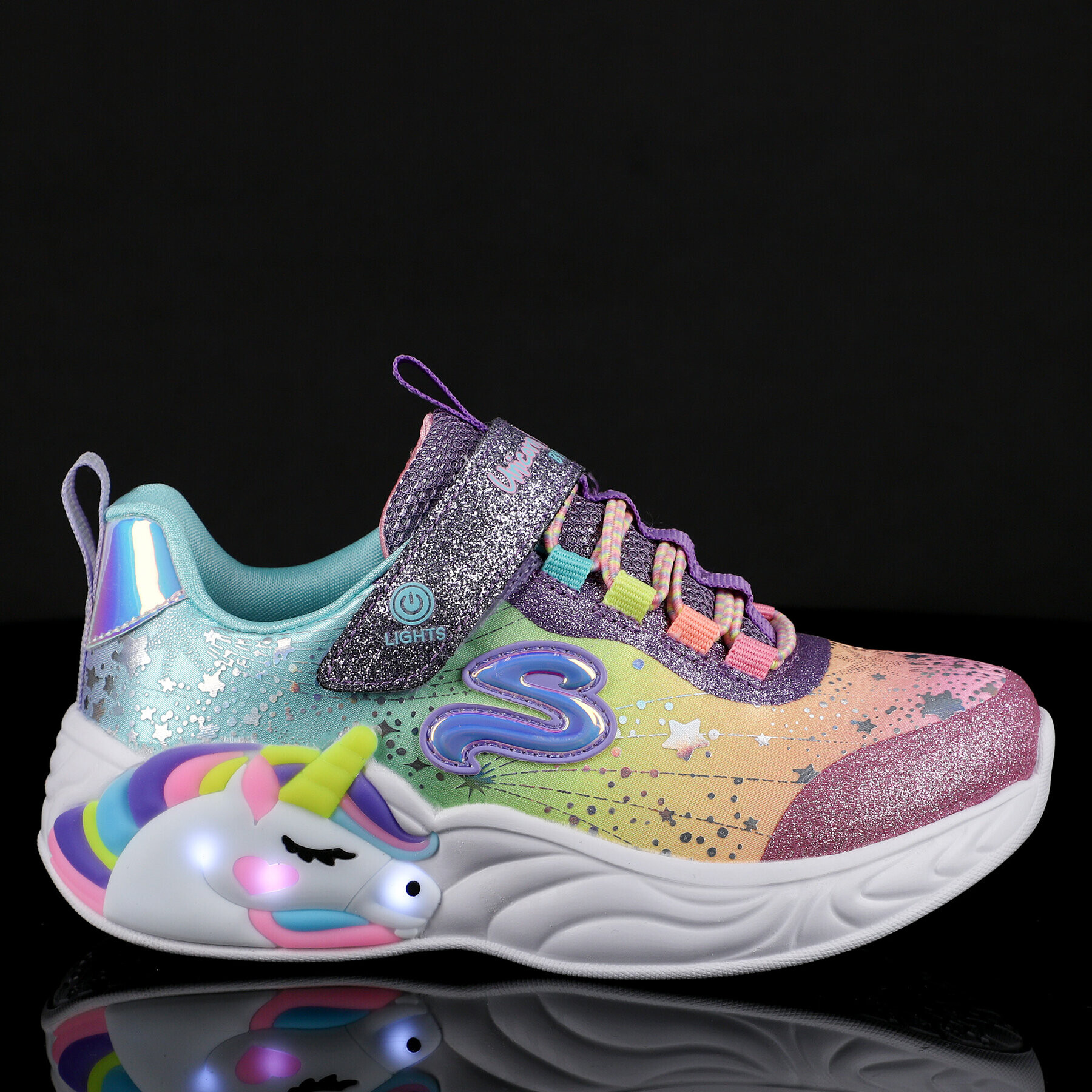 Skechers Sneakersy Unicorn Dreams 302311L/PRMT Barevná - Pepit.cz