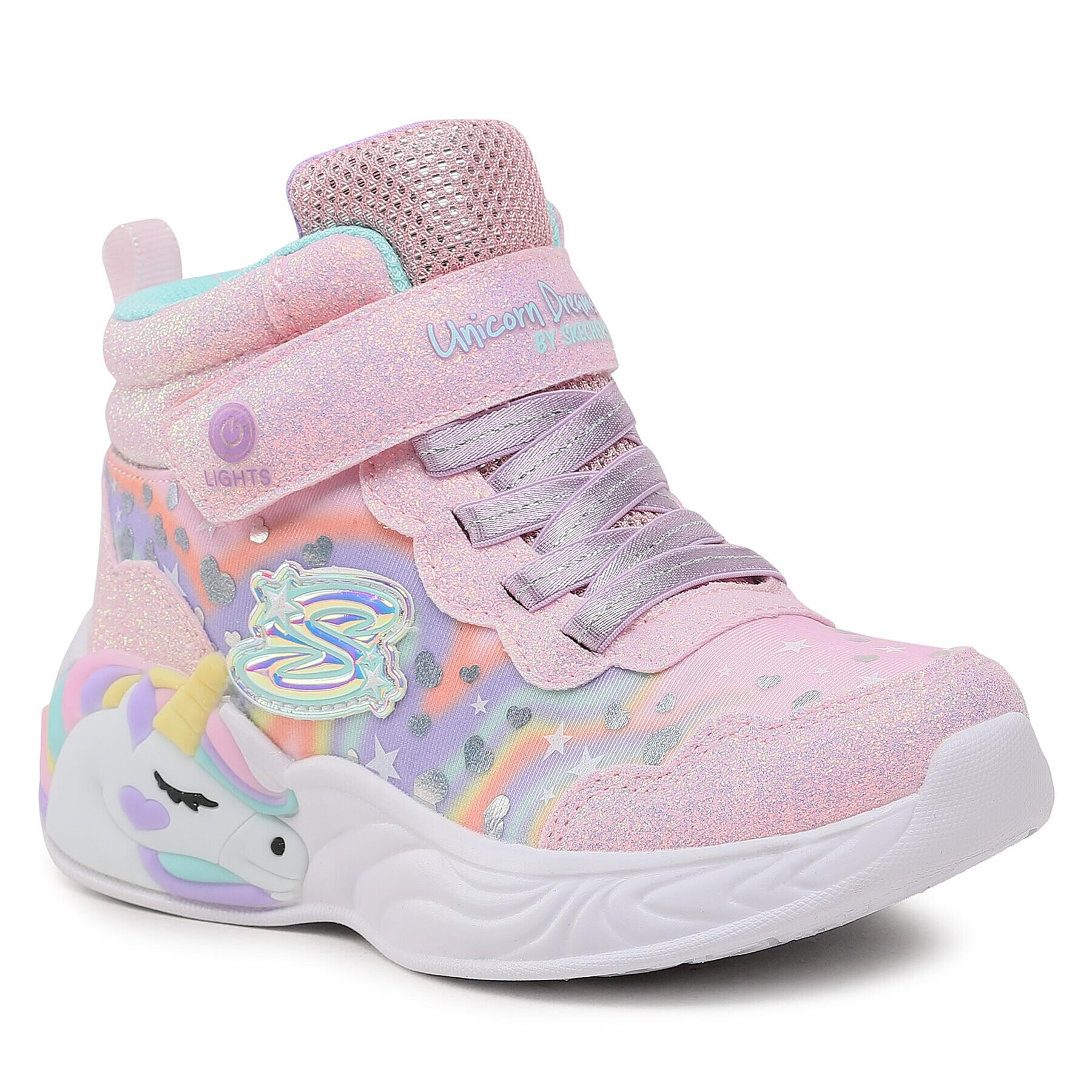 Skechers Sneakersy Unicorn Dreams Magical Dreamer 302332L/LPMT Růžová - Pepit.cz