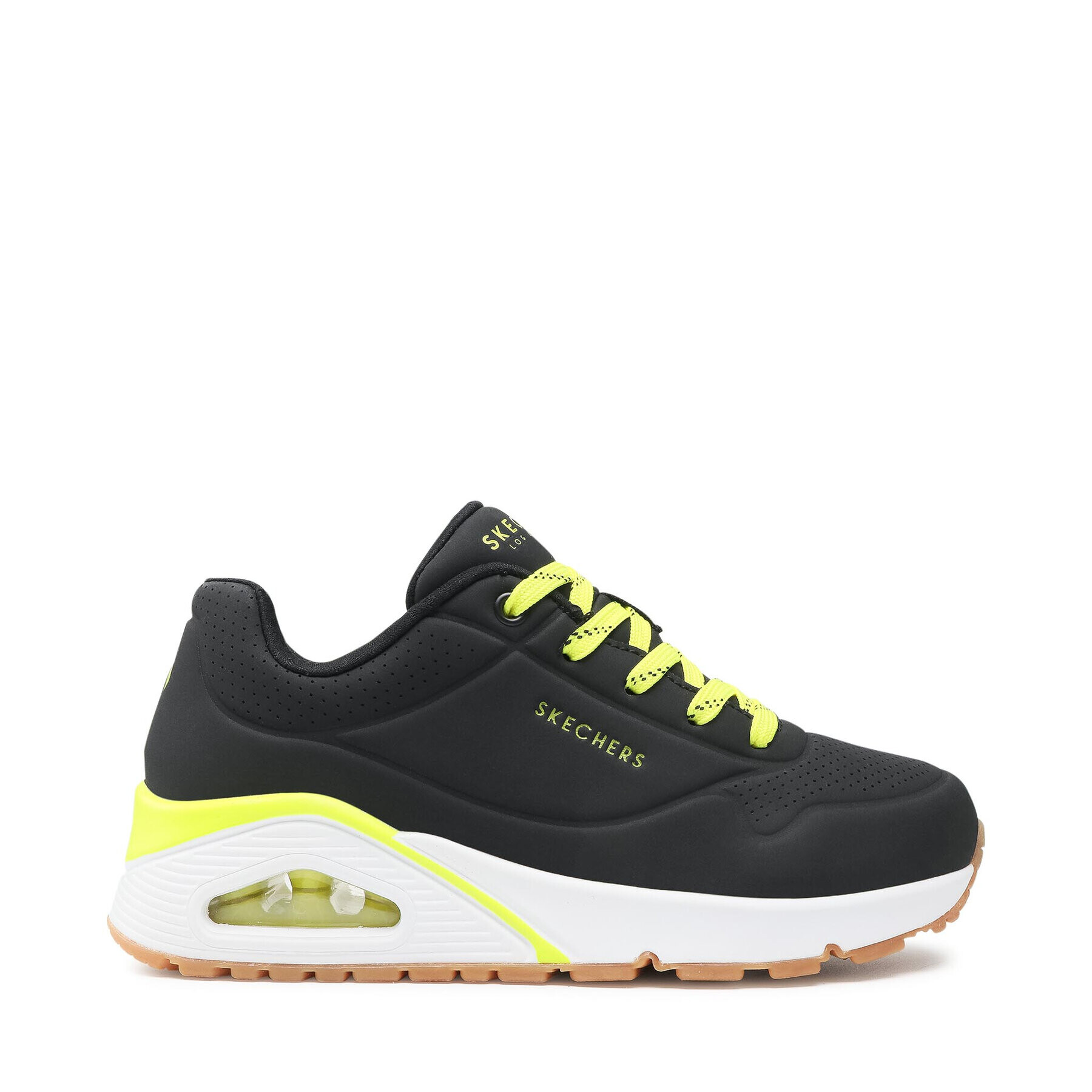 Skechers Sneakersy Uno 155172/BKLM Černá - Pepit.cz