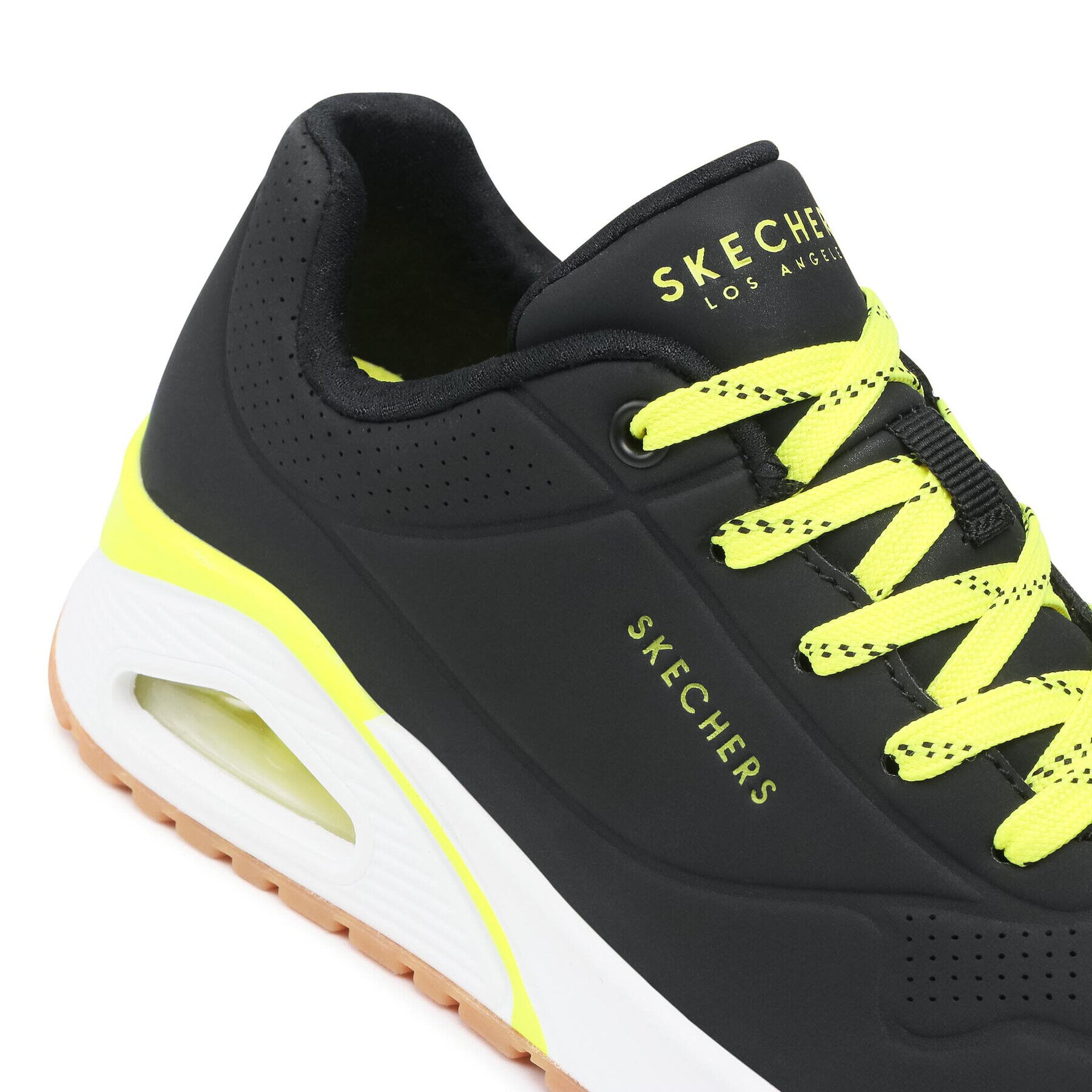 Skechers Sneakersy Uno 155172/BKLM Černá - Pepit.cz