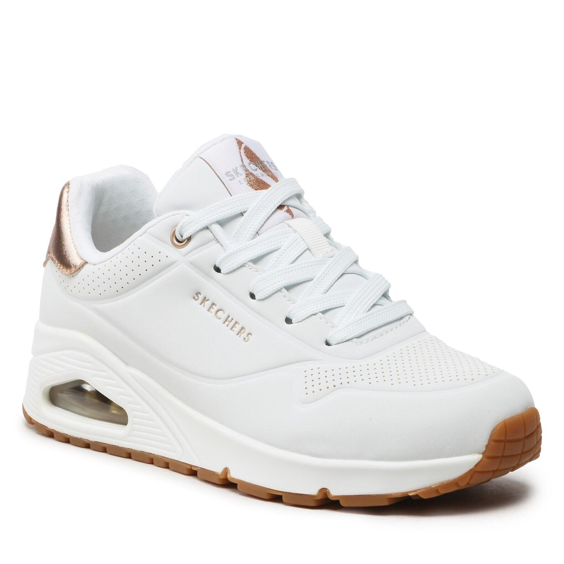 Skechers Sneakersy Uno 177094/WHT Bílá - Pepit.cz