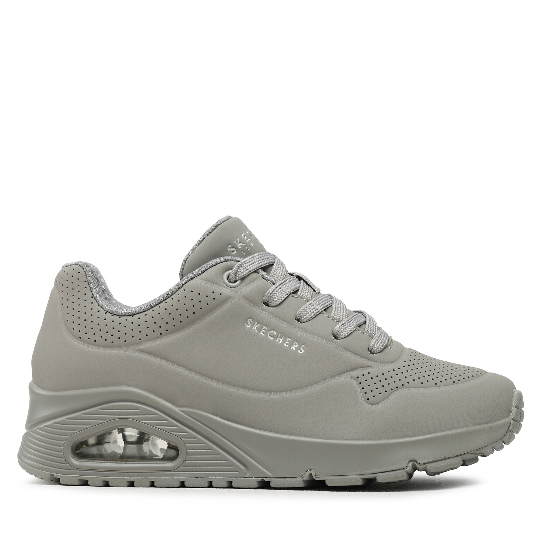 Skechers Sneakersy Uno Stand On Air 73690/GRY Šedá - Pepit.cz