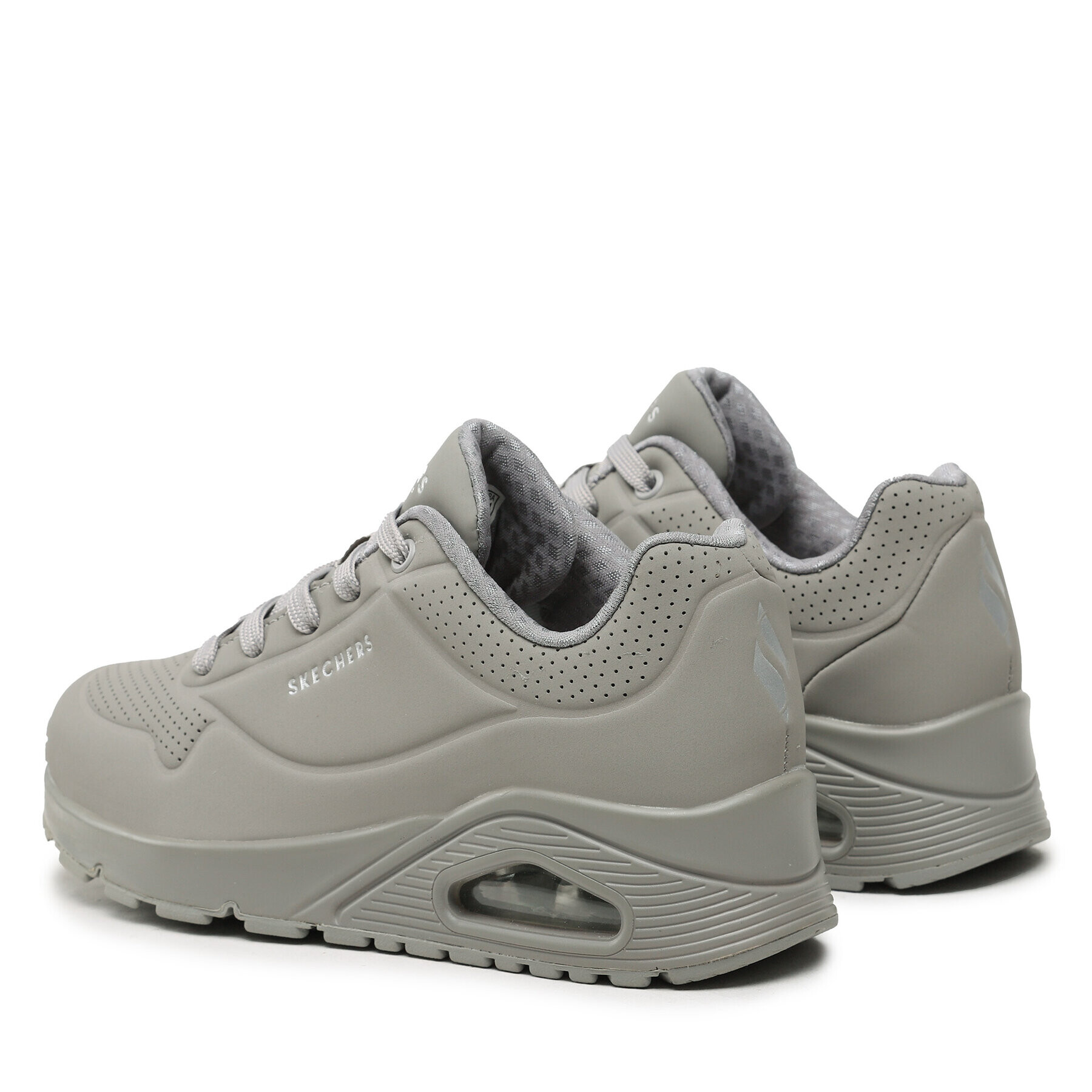 Skechers Sneakersy Uno Stand On Air 73690/GRY Šedá - Pepit.cz