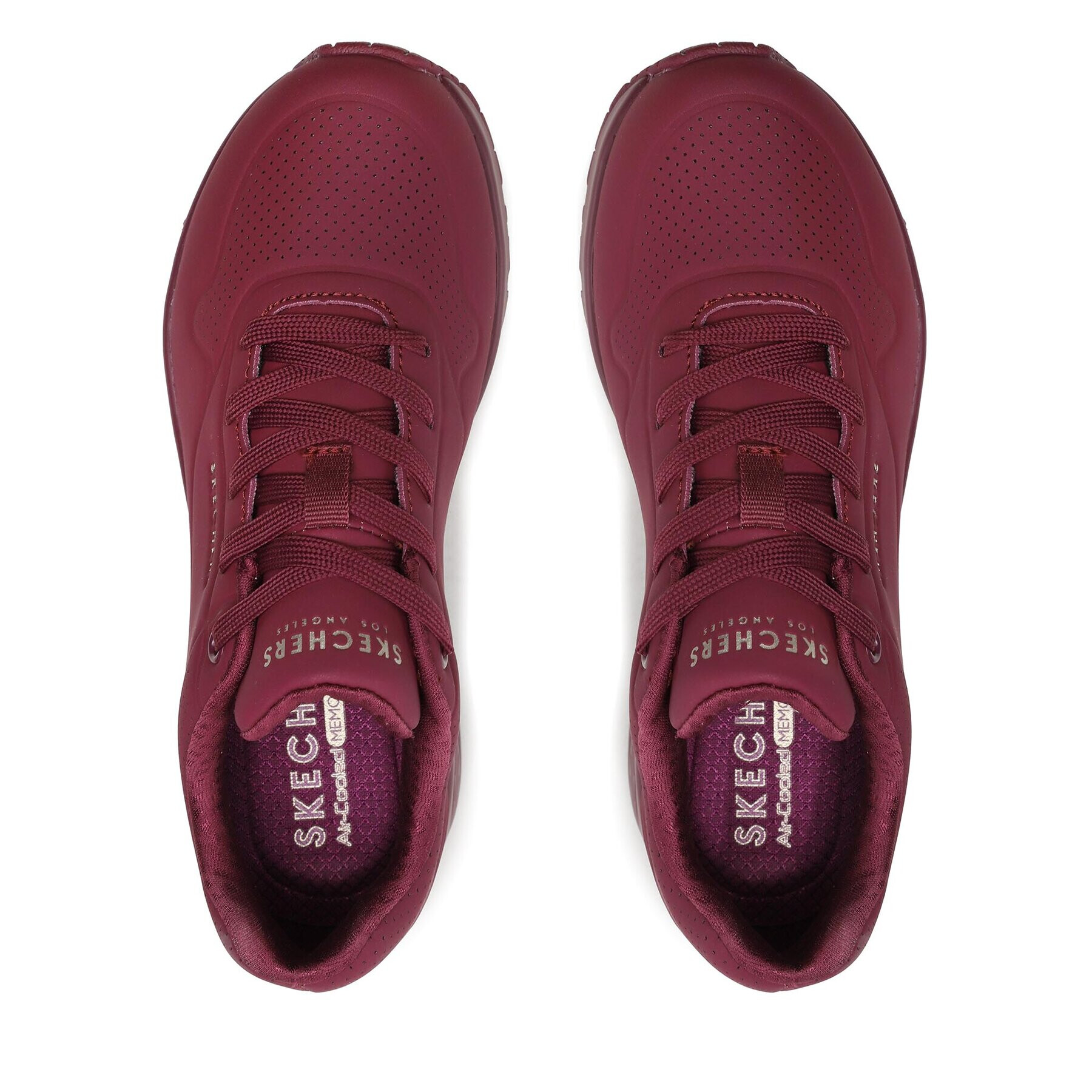 Skechers Sneakersy Uno Stand On Air 73690/PLUM Fialová - Pepit.cz