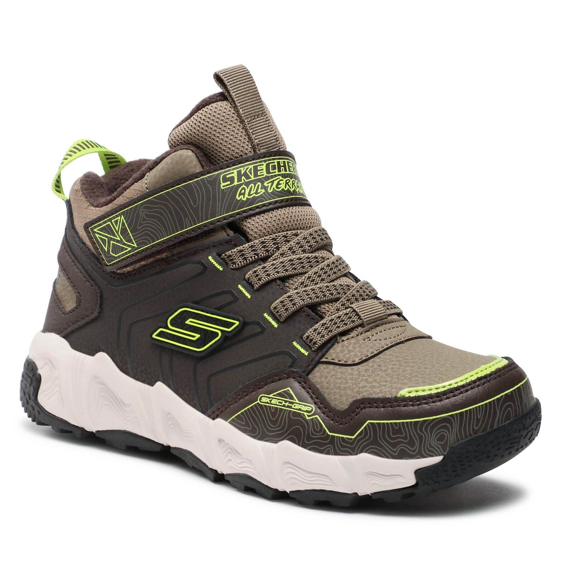 Skechers Sneakersy Velocitrek Combex 406422L/BRN Hnědá - Pepit.cz