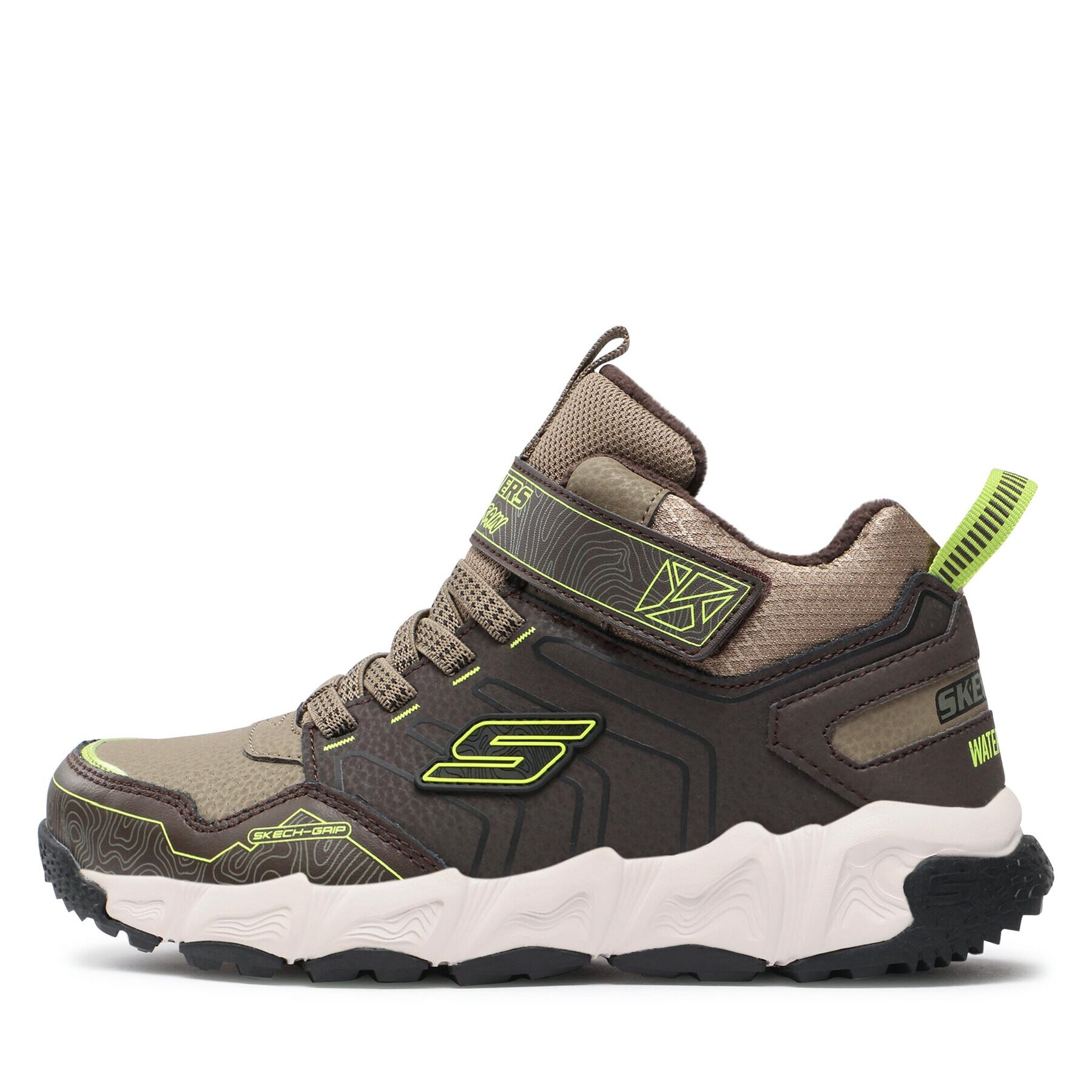 Skechers Sneakersy Velocitrek Combex 406422L/BRN Hnědá - Pepit.cz