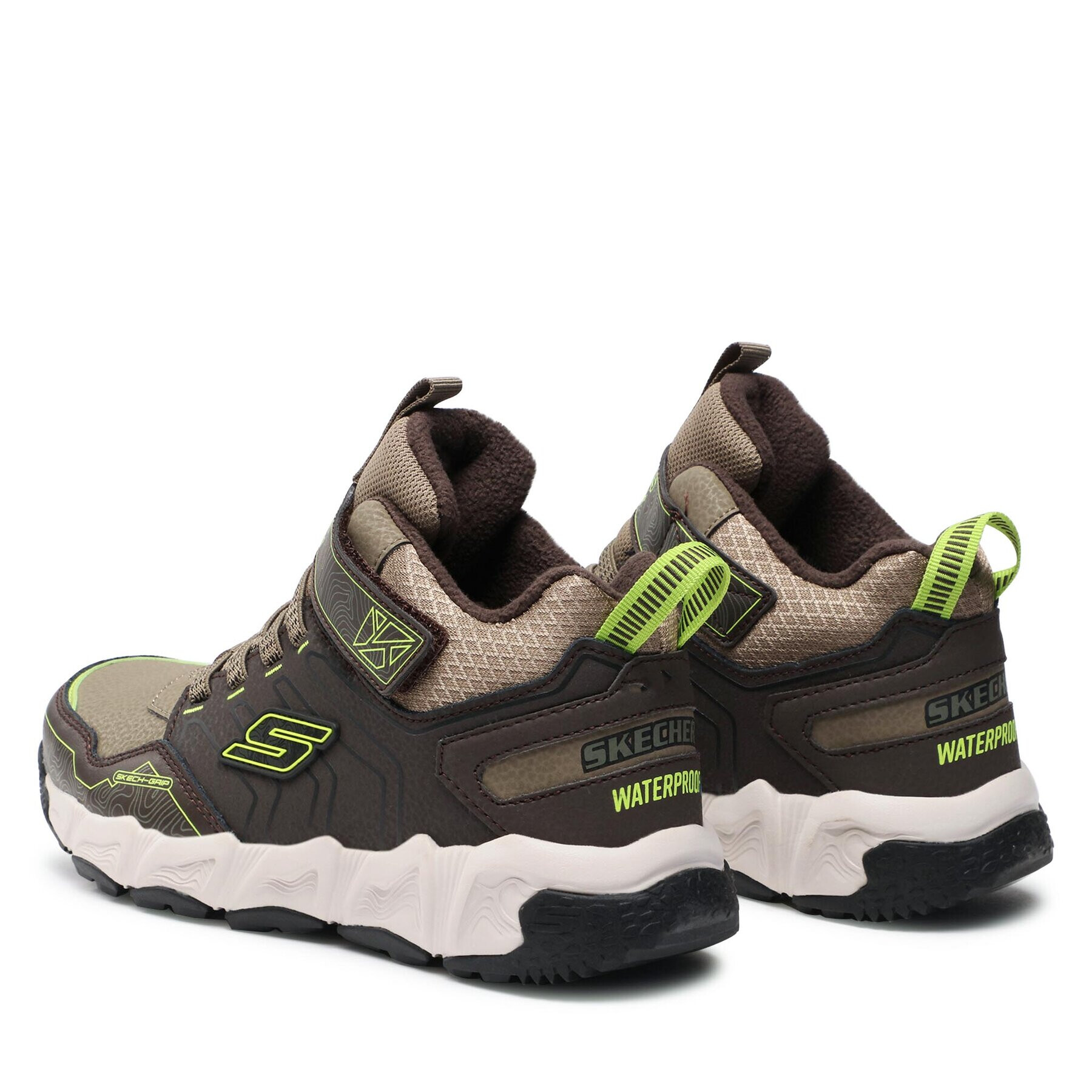 Skechers Sneakersy Velocitrek Combex 406422L/BRN Hnědá - Pepit.cz