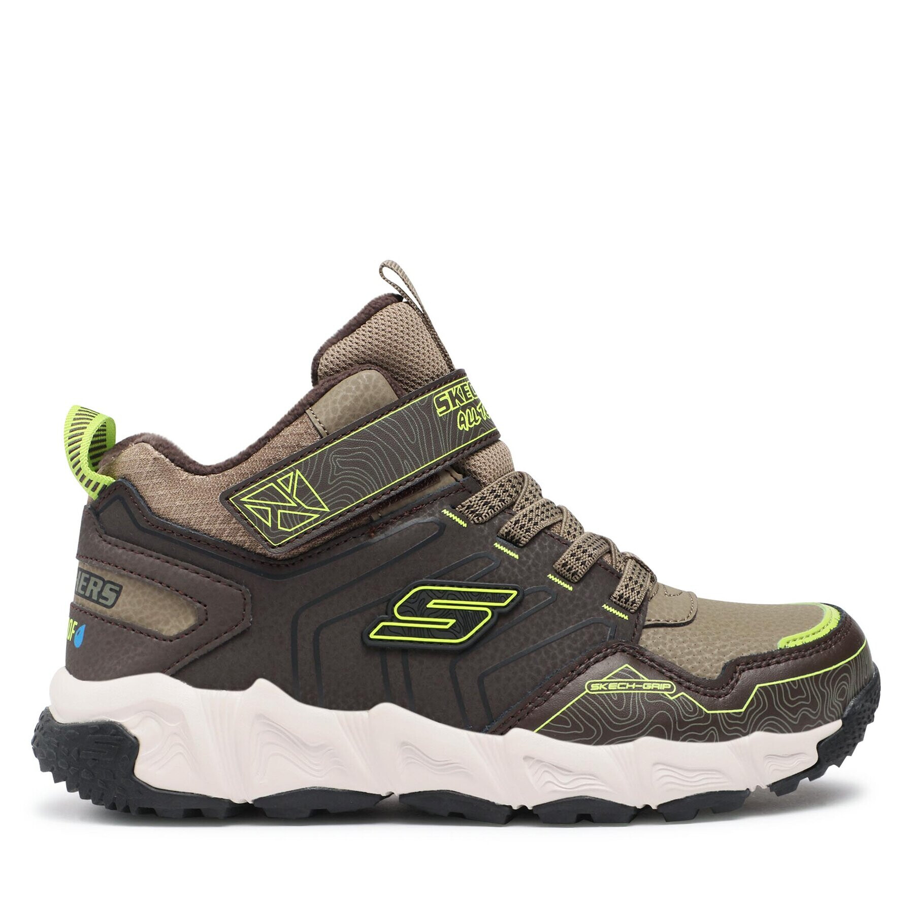 Skechers Sneakersy Velocitrek Combex 406422L/BRN Hnědá - Pepit.cz