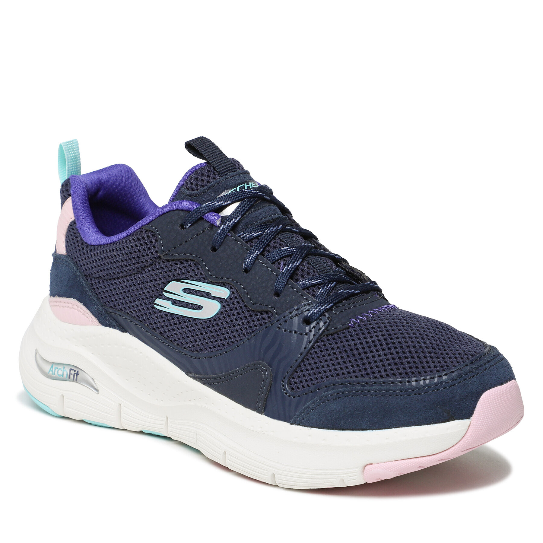 Skechers Sneakersy Vista View 149723 Modrá - Pepit.cz