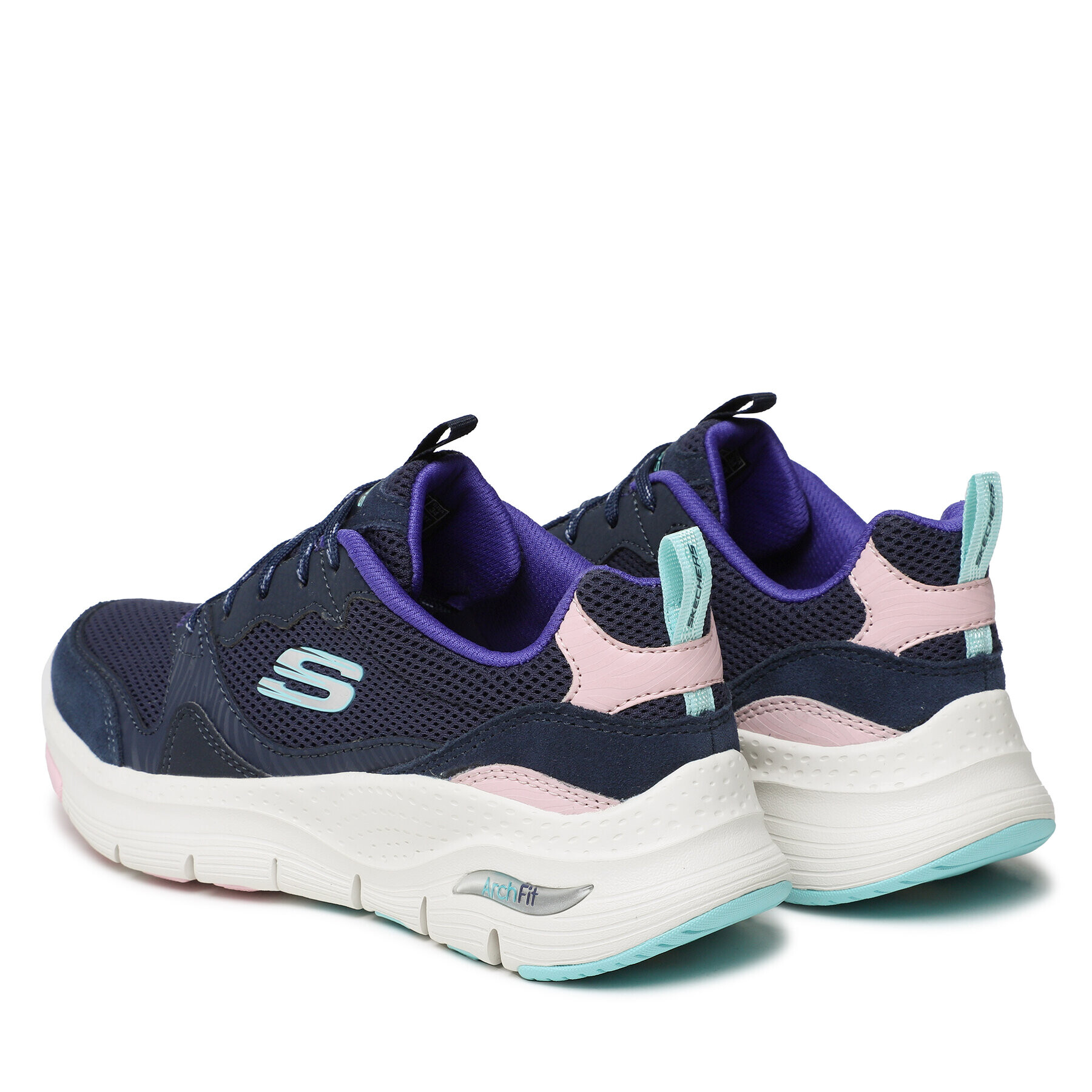 Skechers Sneakersy Vista View 149723 Modrá - Pepit.cz