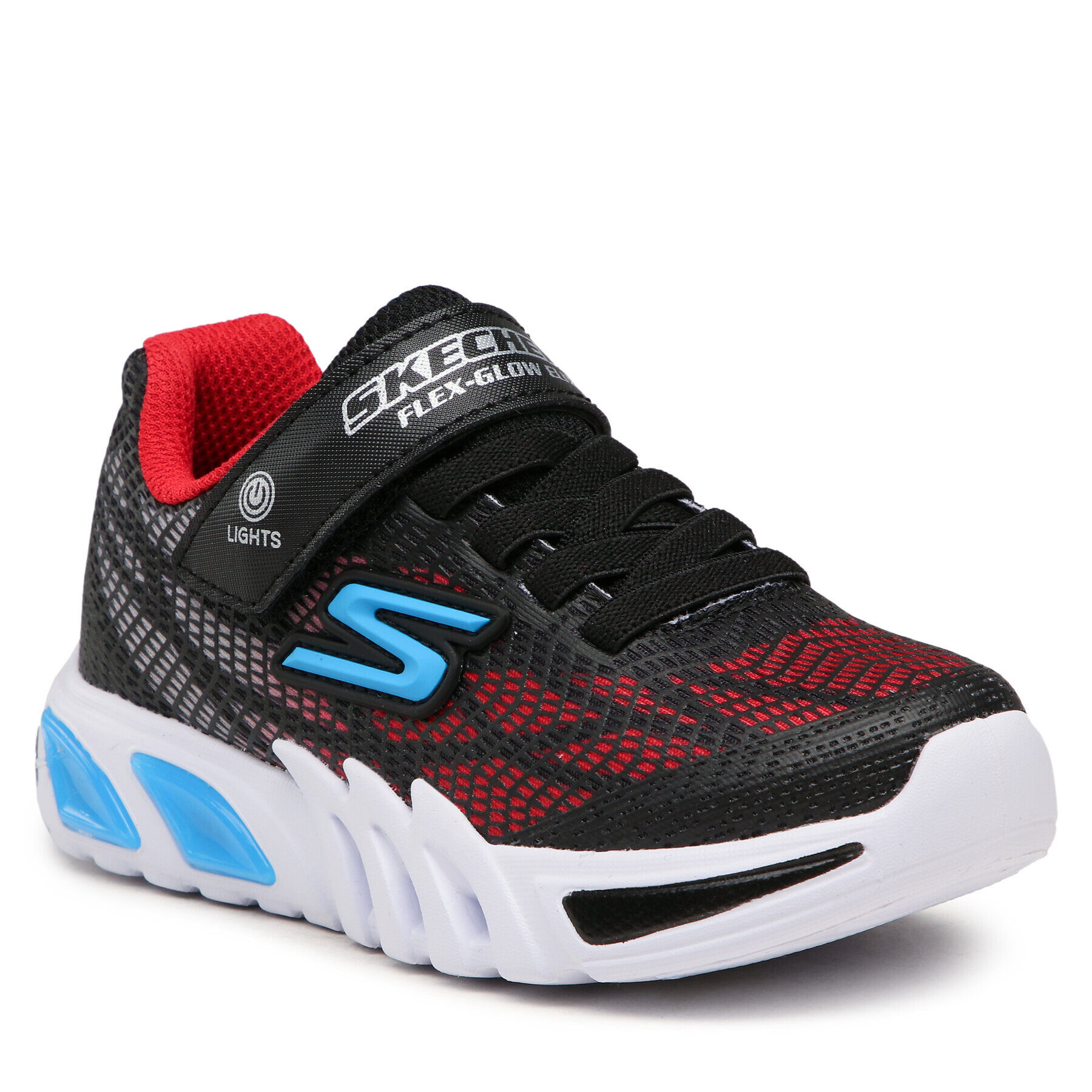 Skechers Sneakersy Vorlo 400137L/BKRB Černá - Pepit.cz