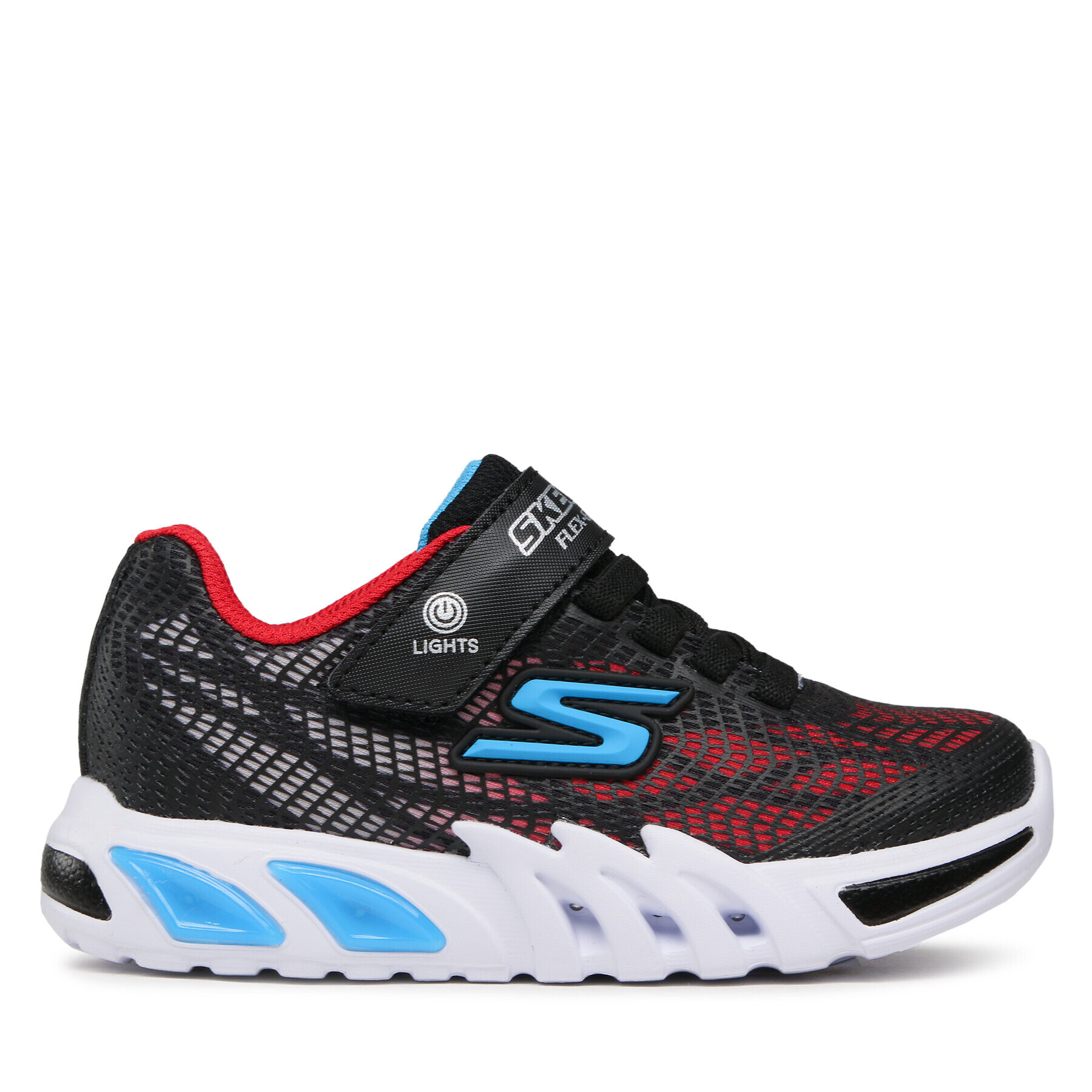 Skechers Sneakersy Vorlo 400137L/BKRB Černá - Pepit.cz