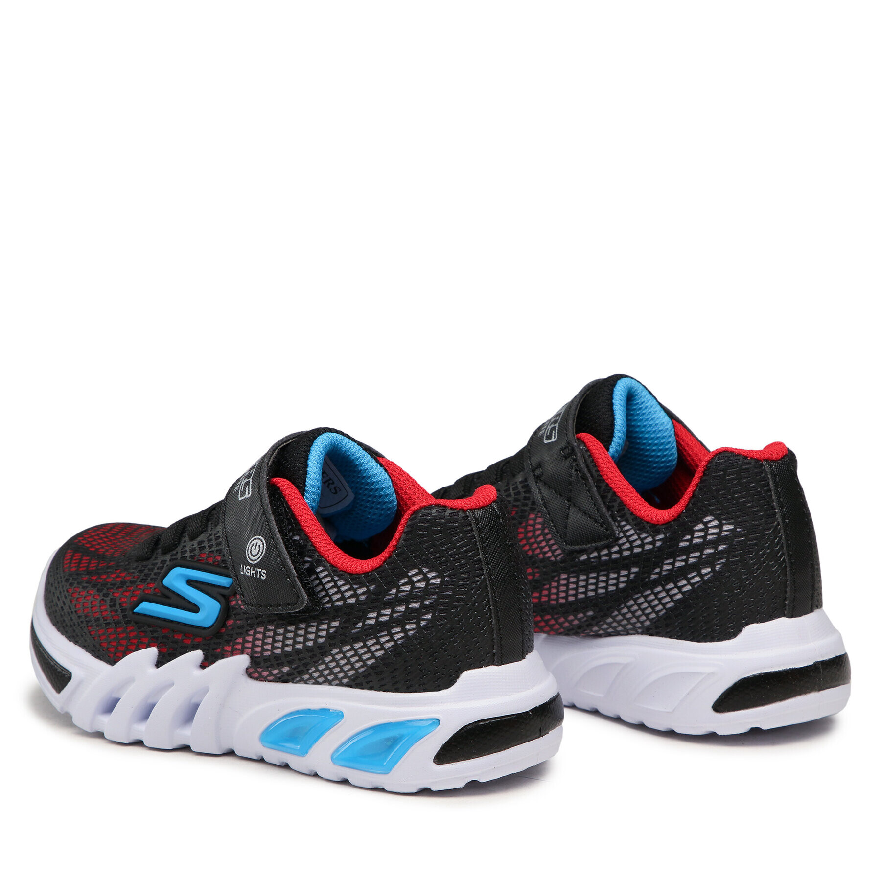 Skechers Sneakersy Vorlo 400137L/BKRB Černá - Pepit.cz