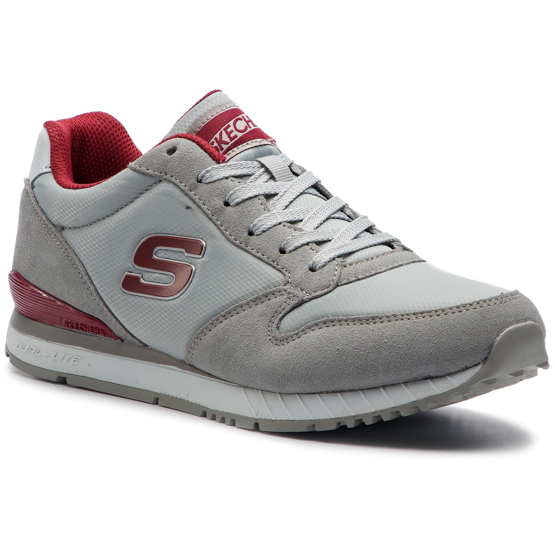 Skechers Sneakersy Waltan 52384/GRY Šedá - Pepit.cz