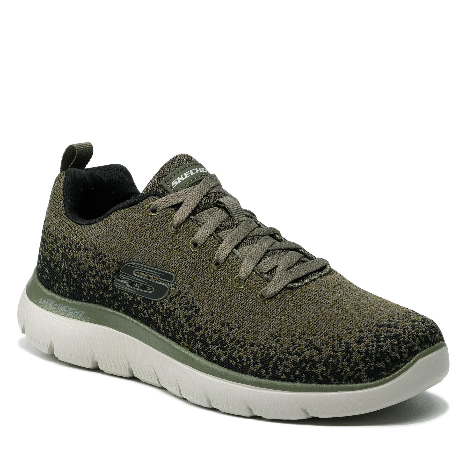 Skechers Sneakersy Warrick 232295/OLV Zelená - Pepit.cz