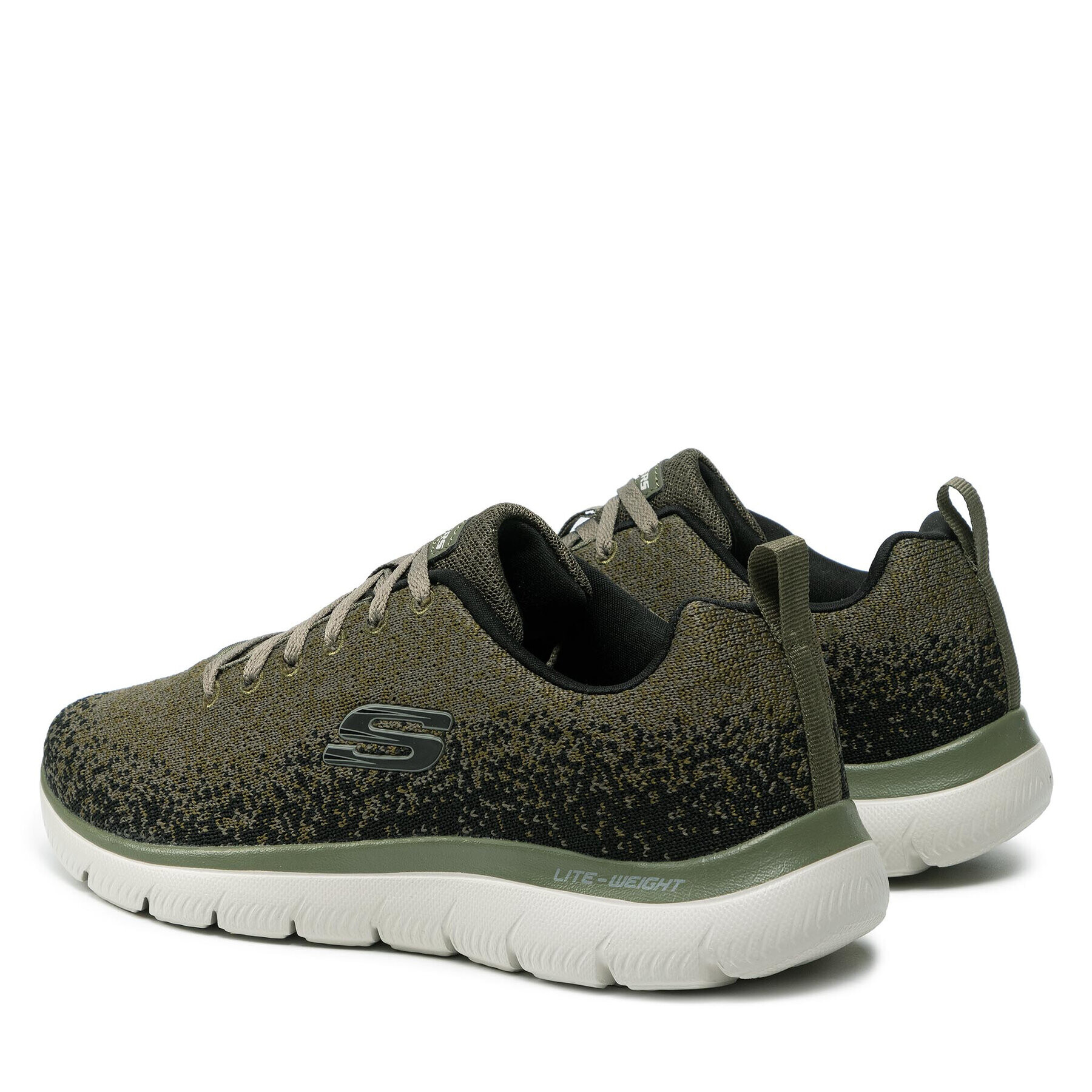 Skechers Sneakersy Warrick 232295/OLV Zelená - Pepit.cz