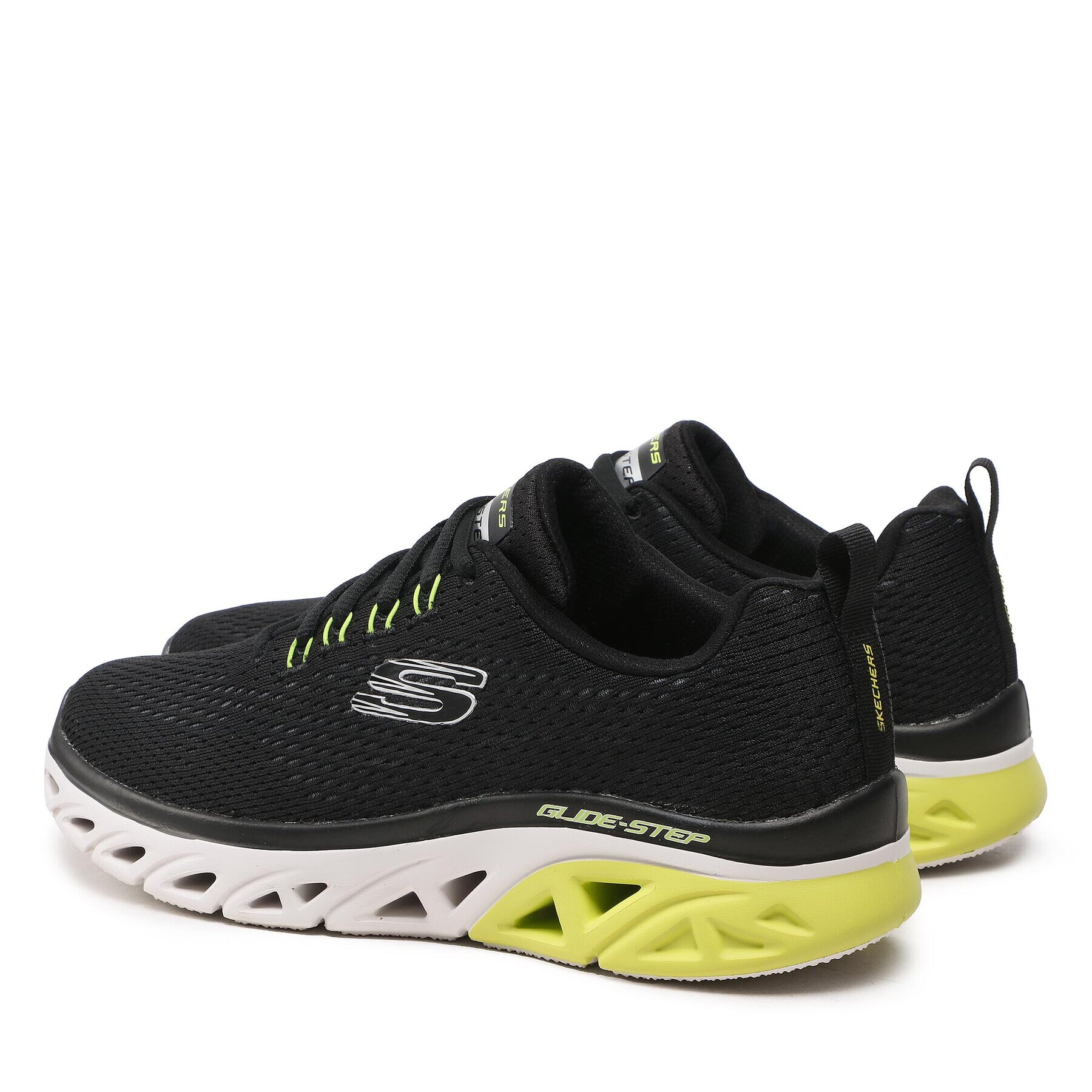 Skechers Sneakersy Wave Heat 232270/BLK Černá - Pepit.cz