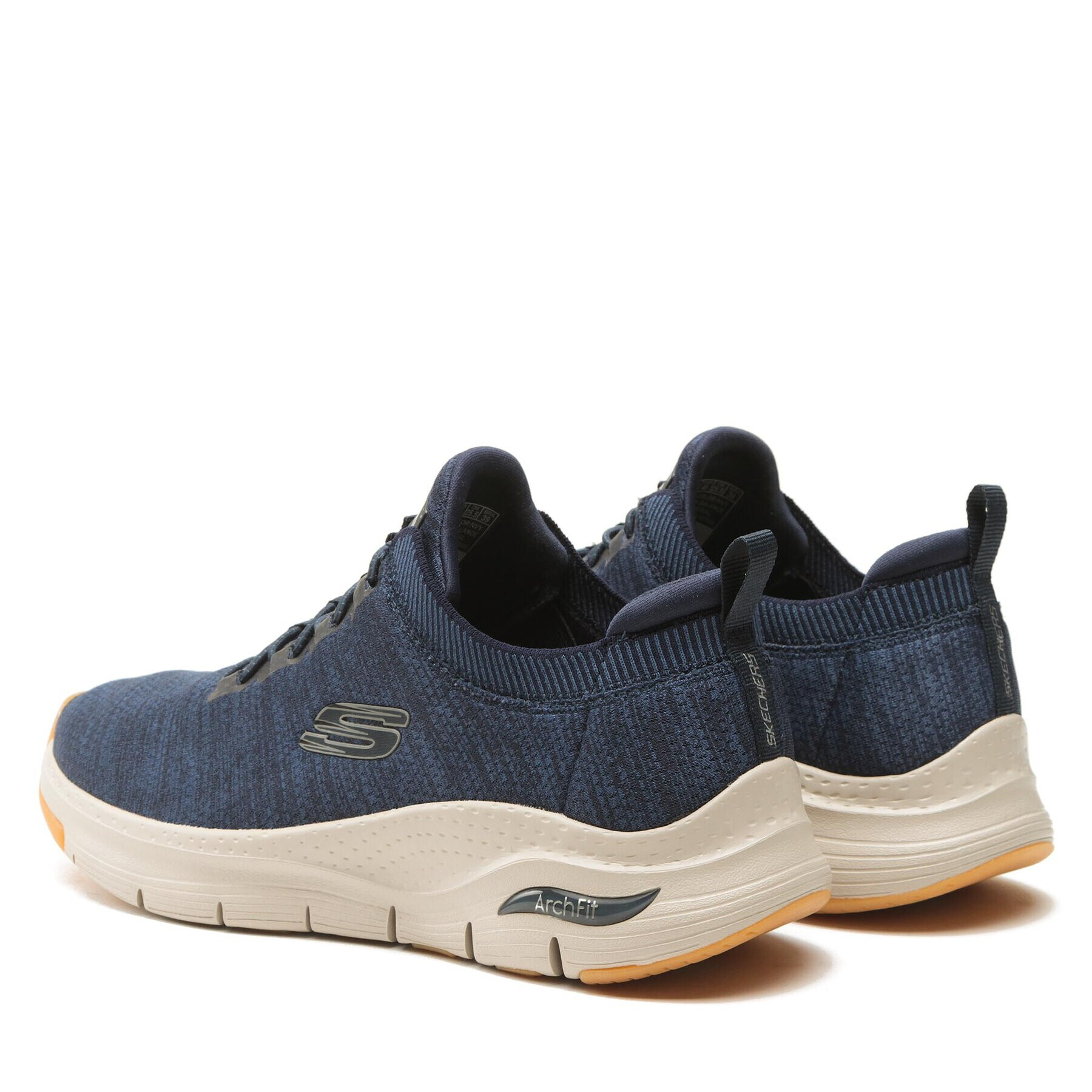 Skechers Sneakersy Waveport 232301/NVY Tmavomodrá - Pepit.cz