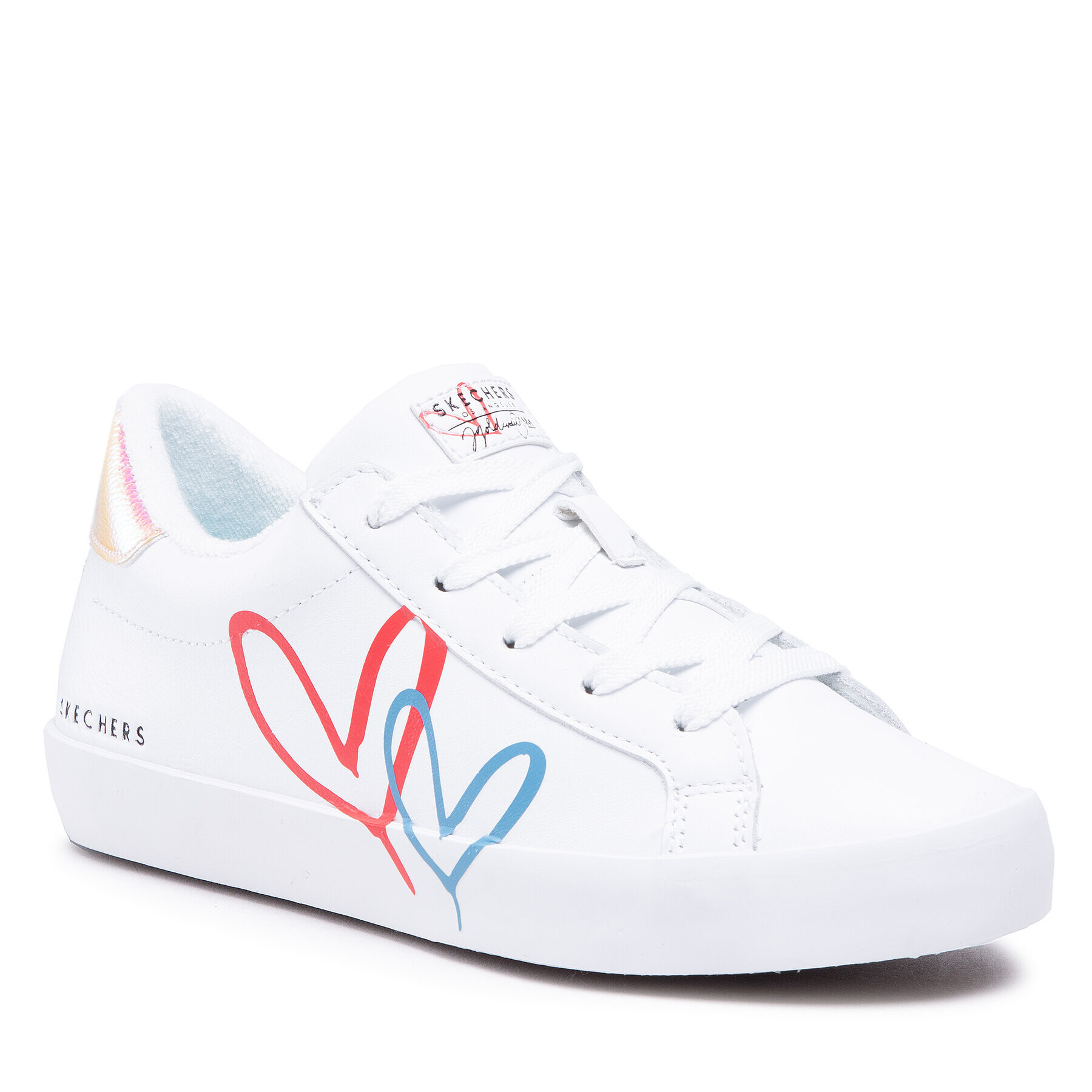 Skechers Sneakersy Whole Heart 155513/WHT Bílá - Pepit.cz