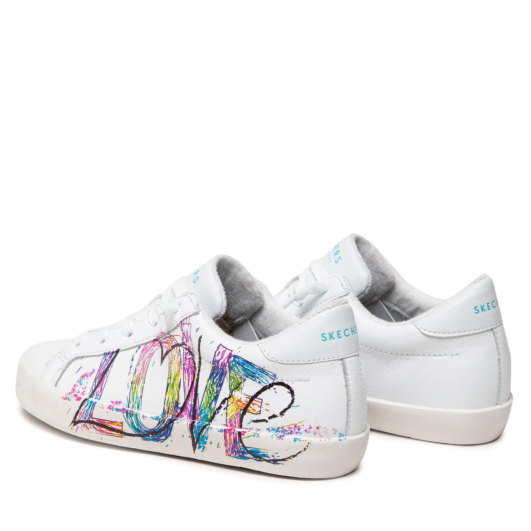 Skechers Sneakersy Young Love 155528/WHT Bílá - Pepit.cz