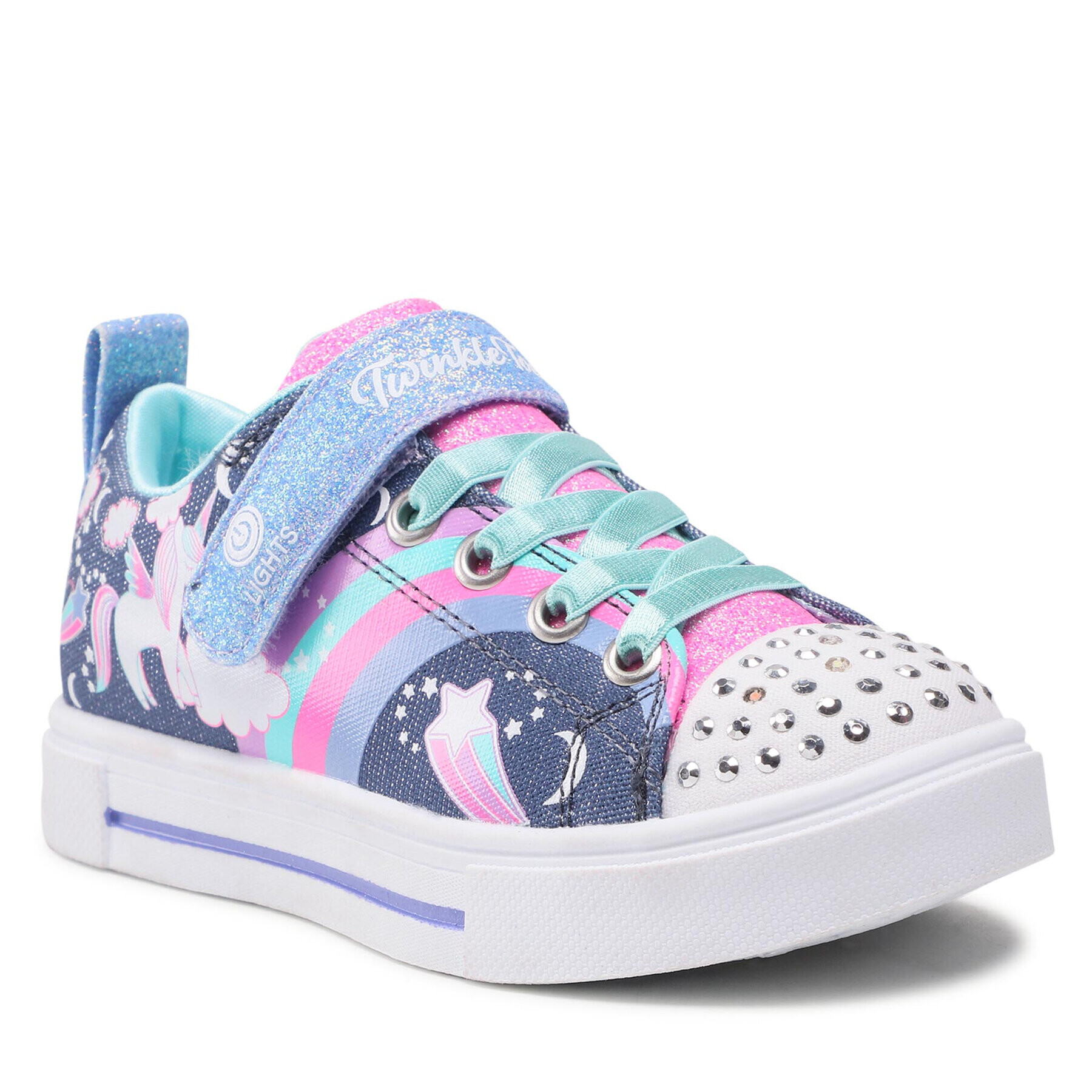 Skechers Tenisky Unicorn Charmed 314789L/NVMT Tmavomodrá - Pepit.cz