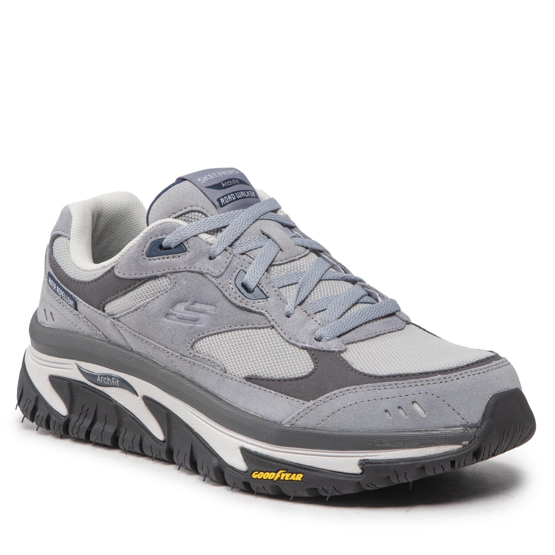 Skechers Trekingová obuv Arch Fit Road Walker 237332 GRY Šedá - Pepit.cz